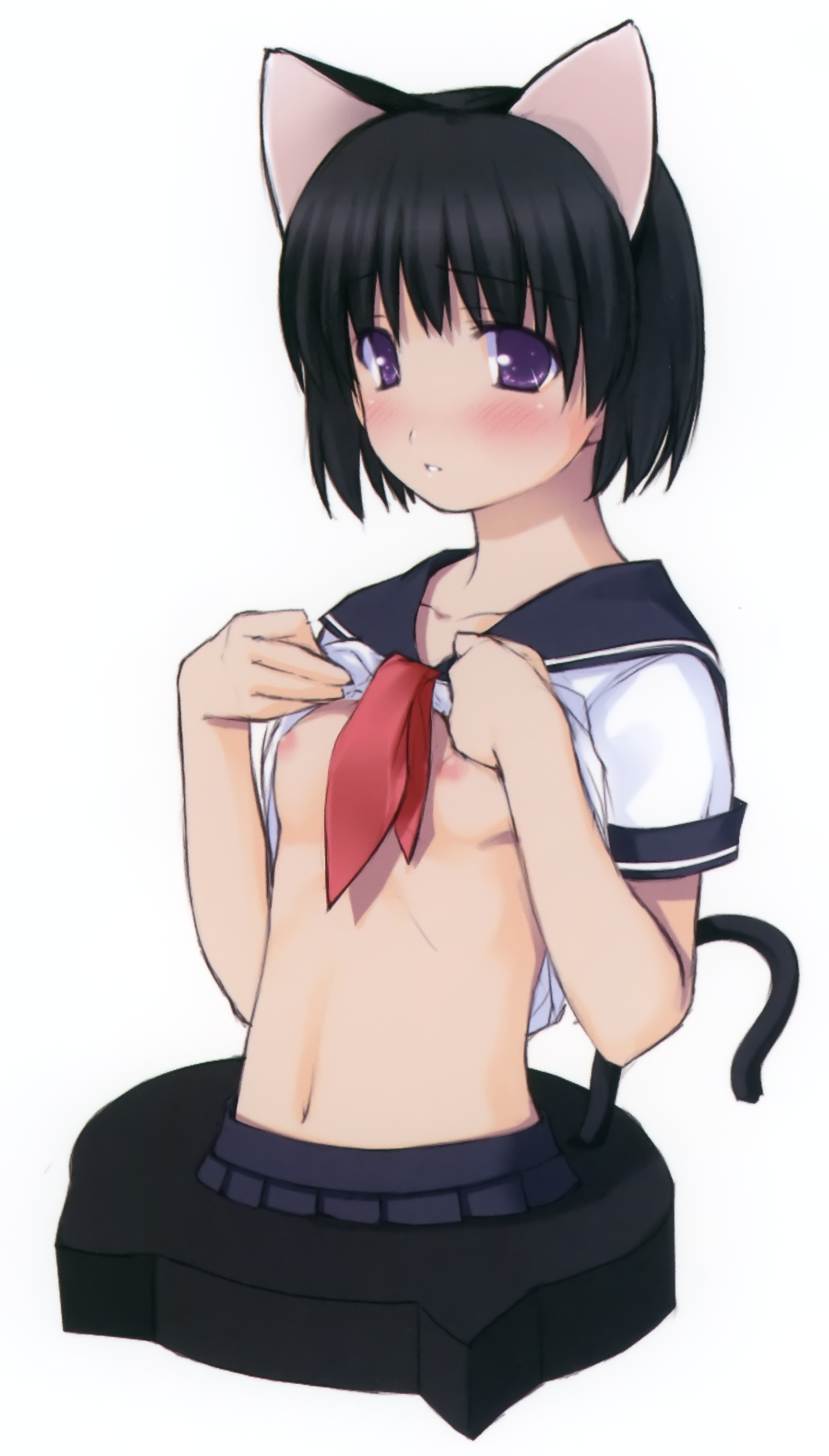 Yuri Flat Chested
