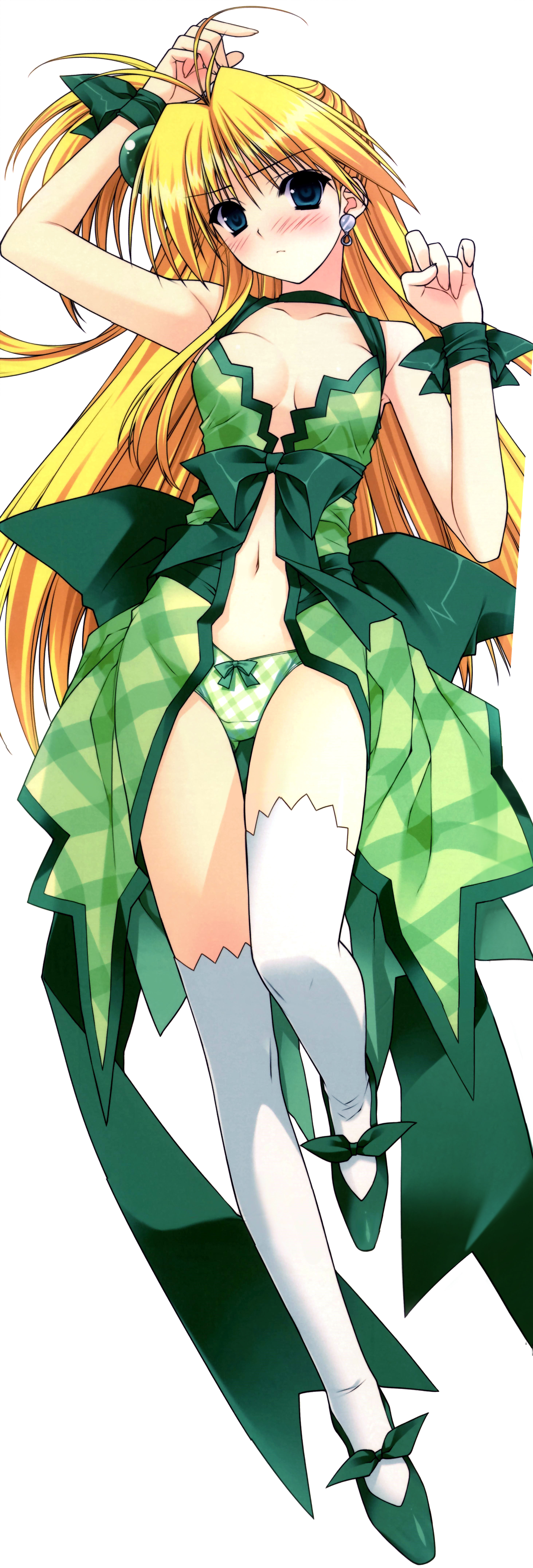 akikan! cleavage dakimakura melon pantsu suzuhira_hiro thighhighs