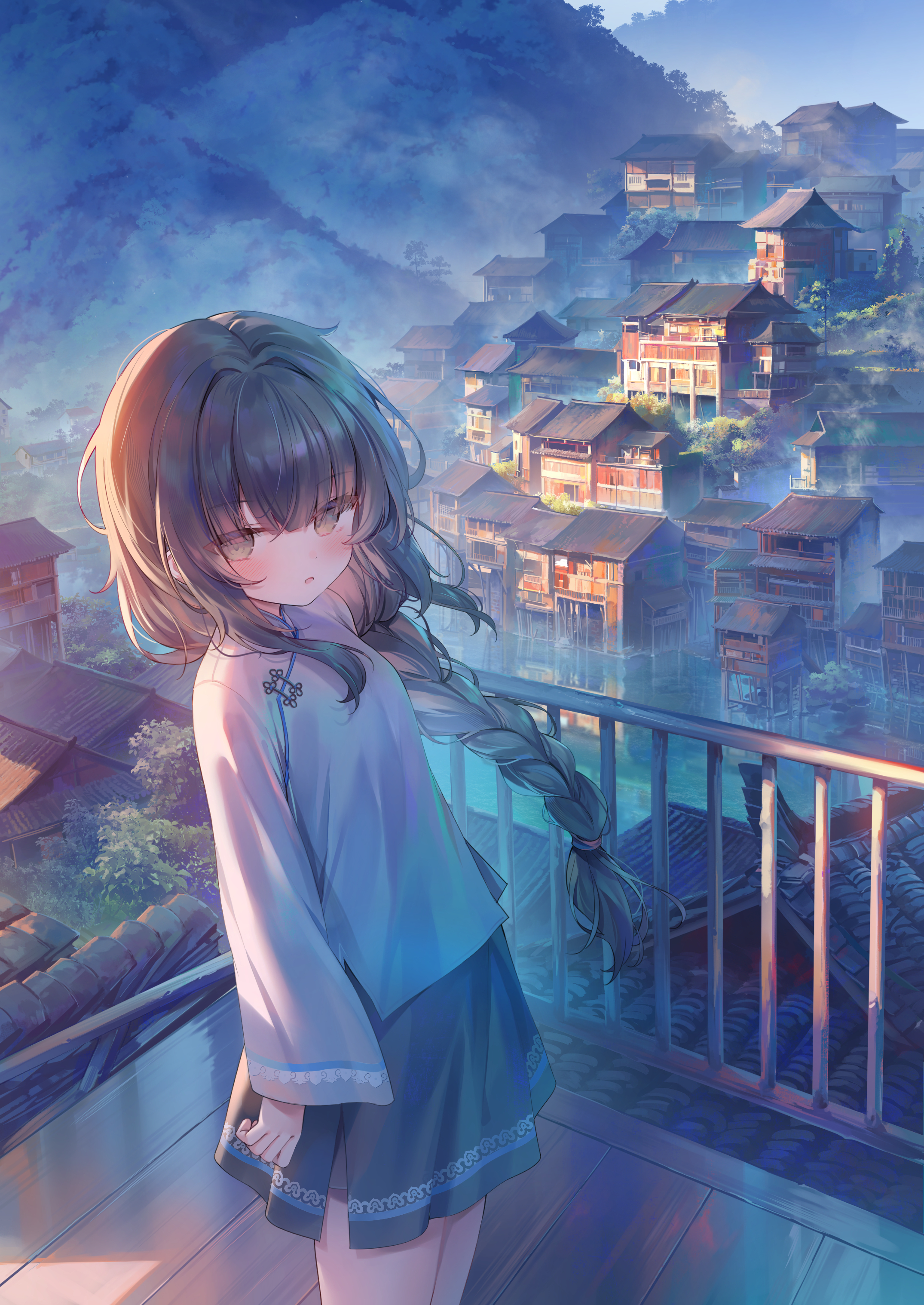 asian_clothes chen_bin landscape