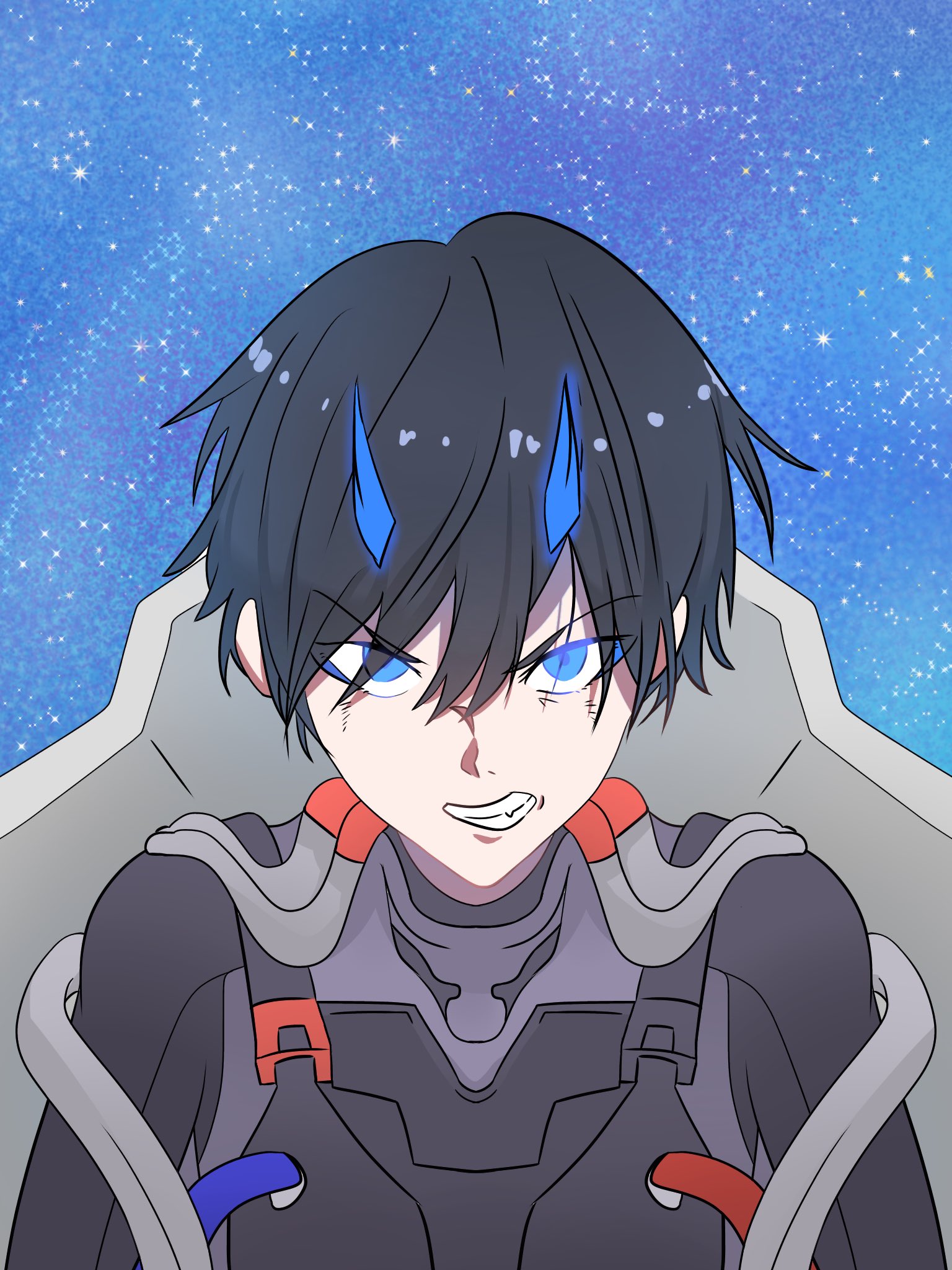 Camisa Anime Darling in the Franxx Hiro