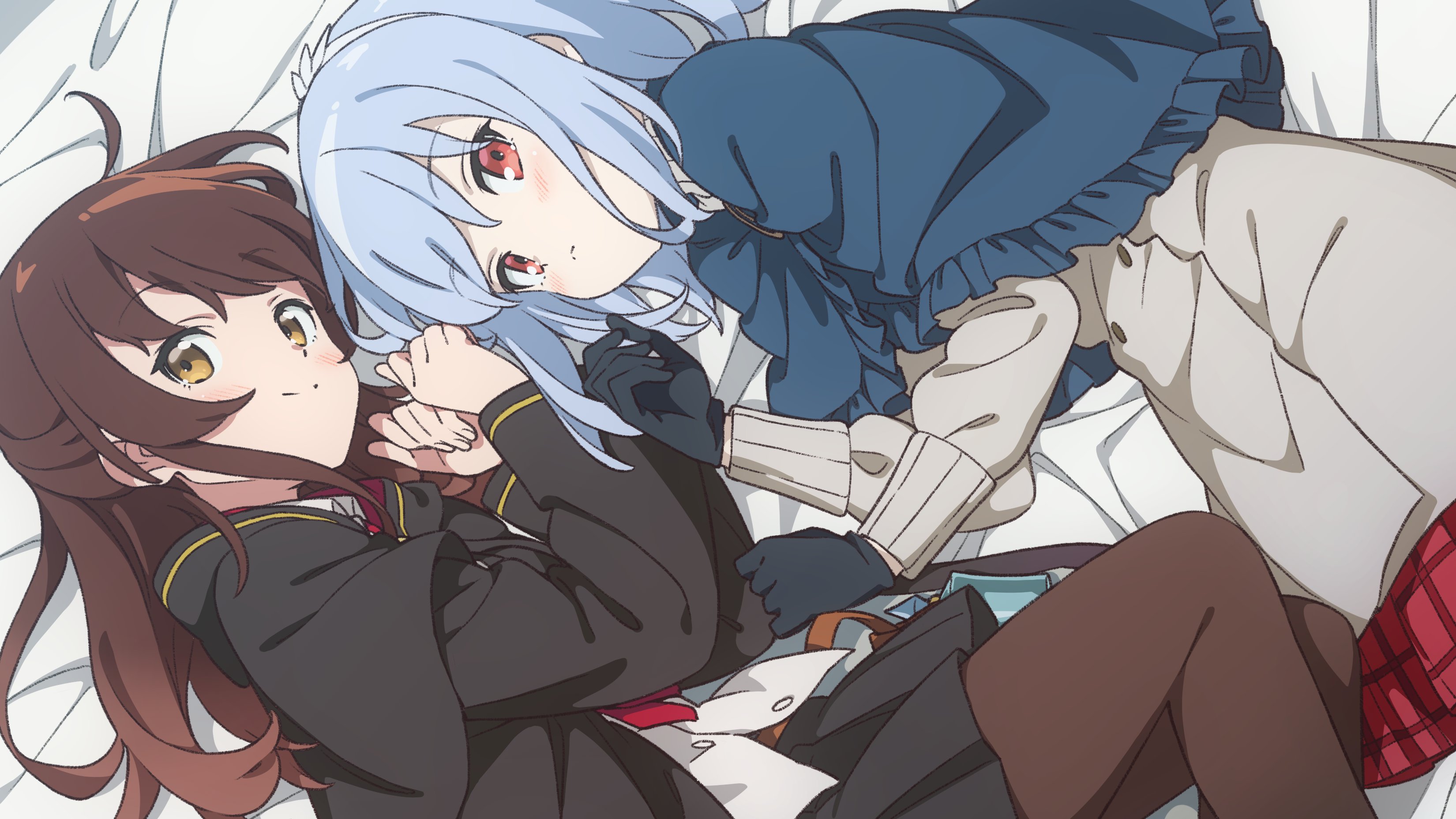 aru_majo_ga_shinu_made kanzaki_hiro meg_raspberry pantyhose seifuku sophie_hayter