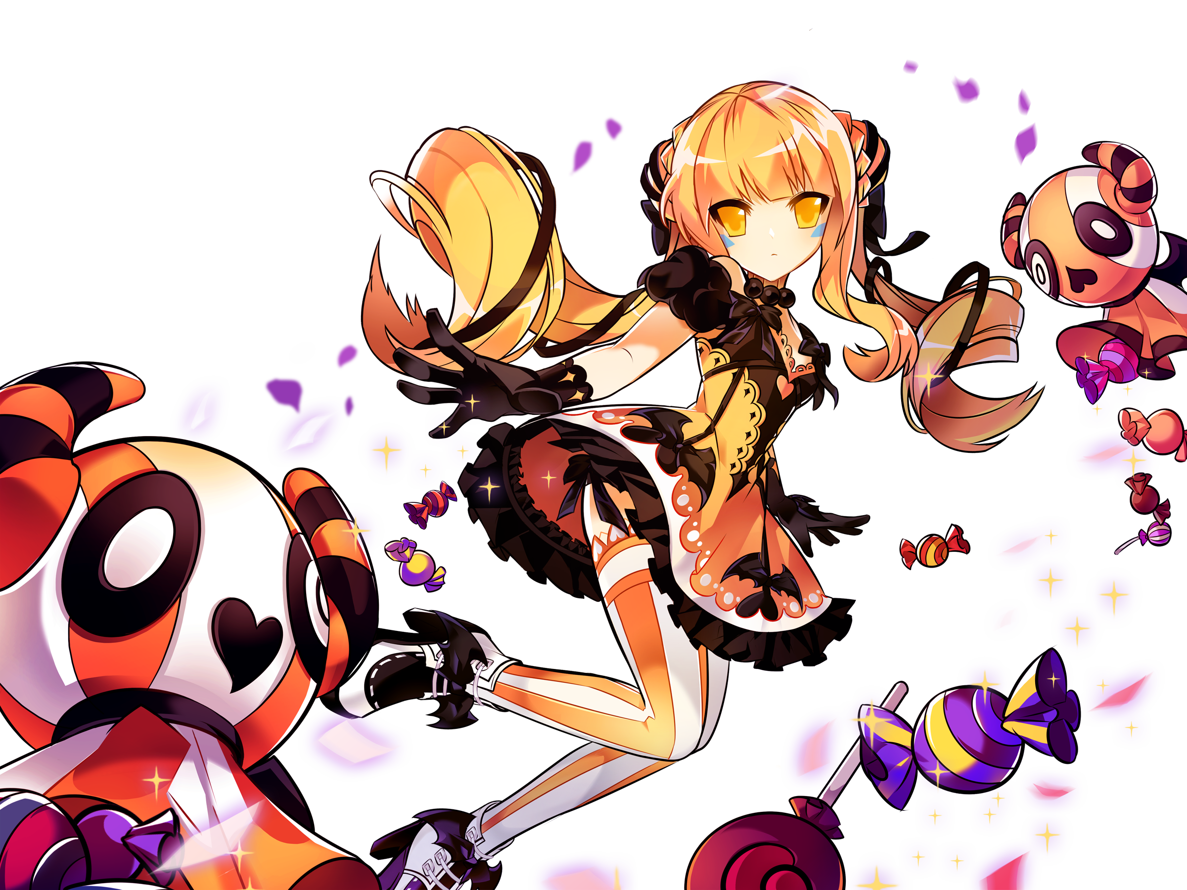 dress elsword eve_(elsword) heels tagme thighhighs transparent_png