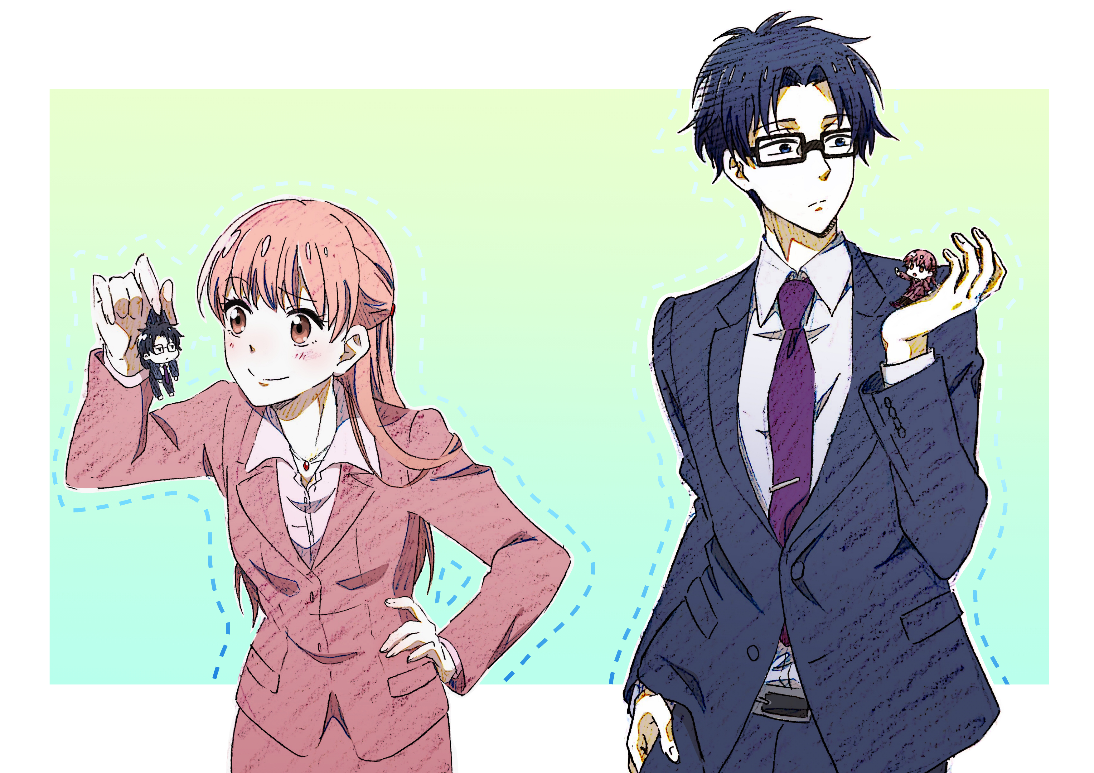 Wotaku ni Koi wa Muzukashii - Momose Narumi - Nifuji Hirotaka