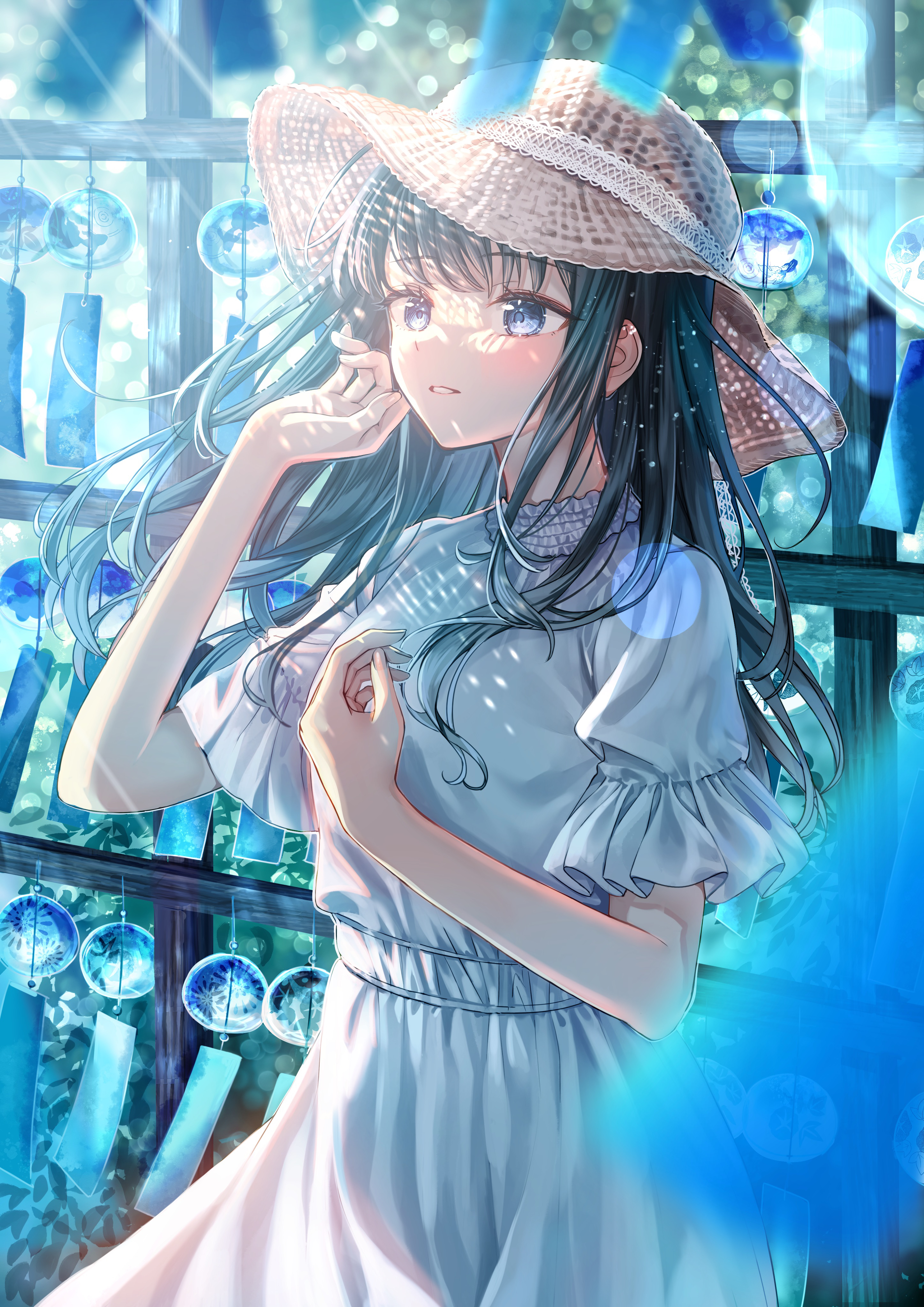 dress sakura_(39ra) summer_dress