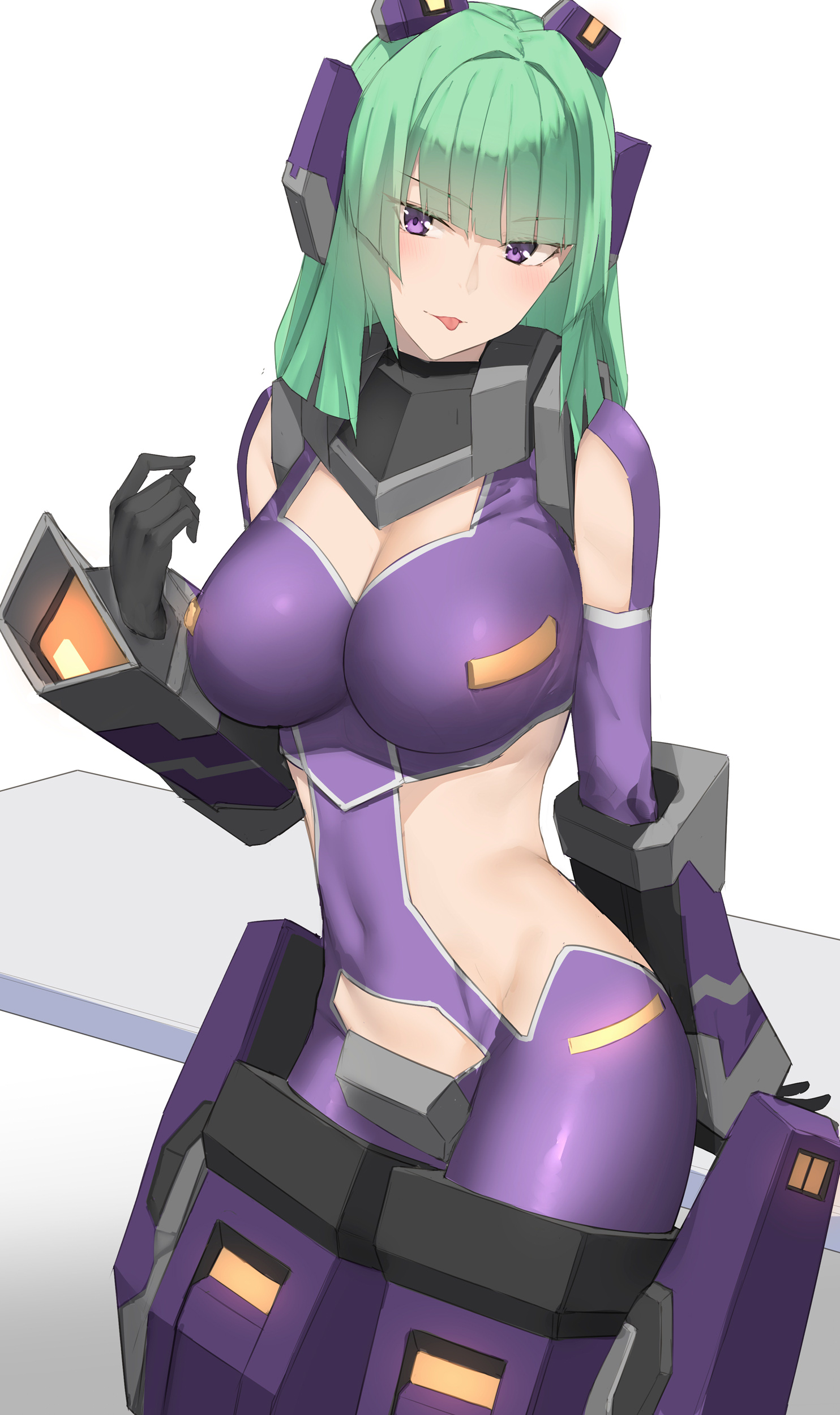 cleavage cosmic_break frau_adone mecha_musume pallad