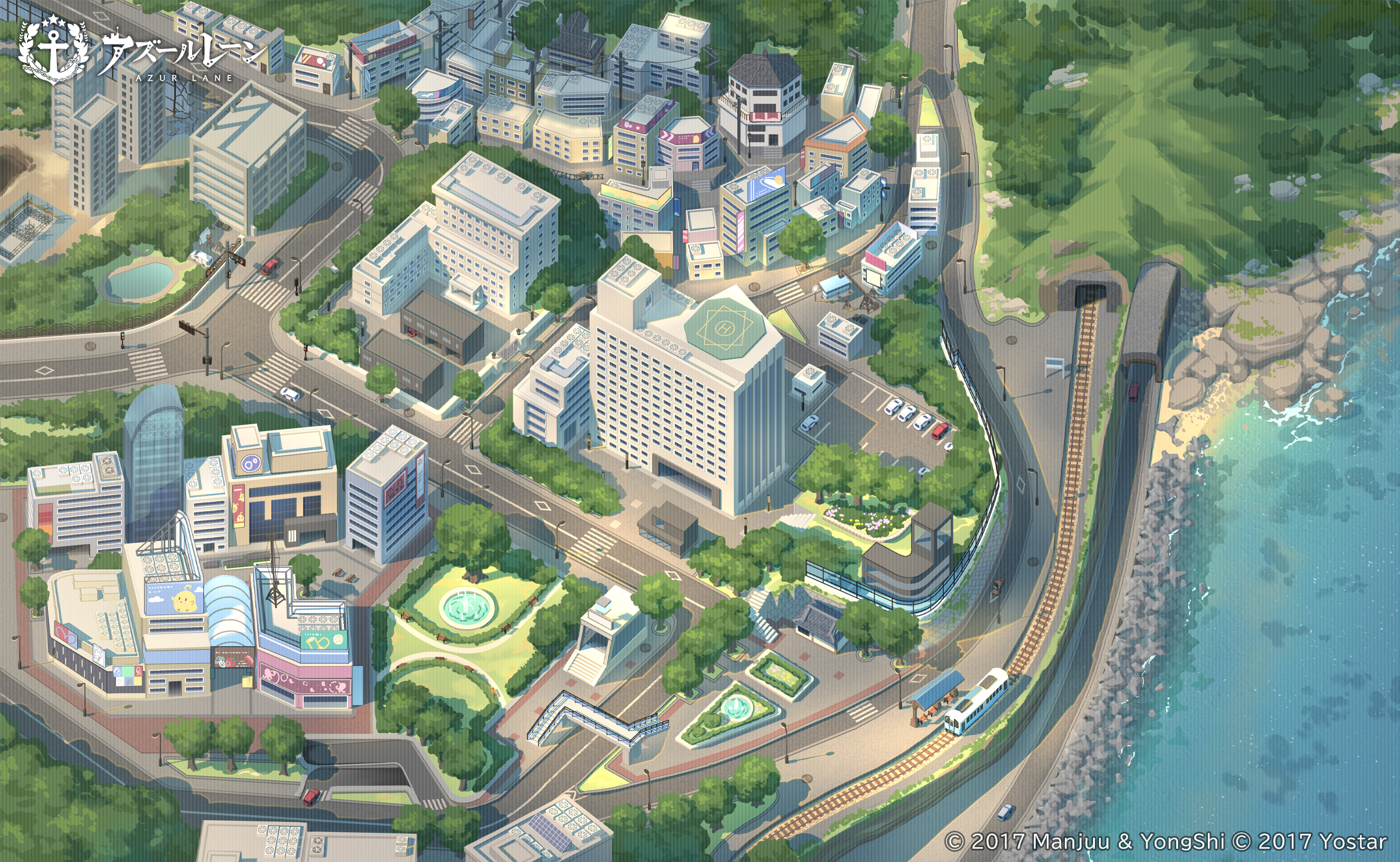 azur_lane landscape tagme
