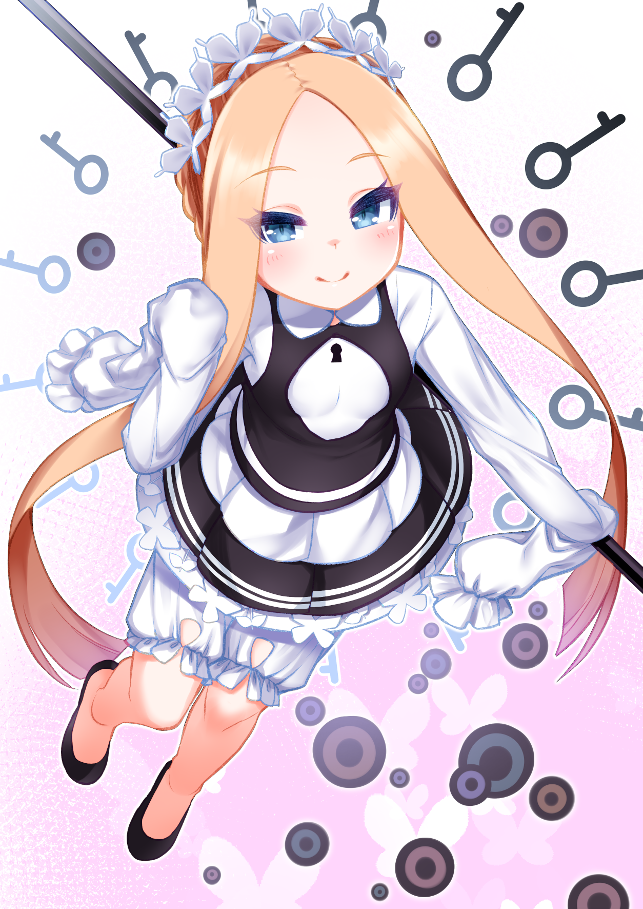 abigail_williams_(fate) bloomers fate/grand_order kirisame_mia maid