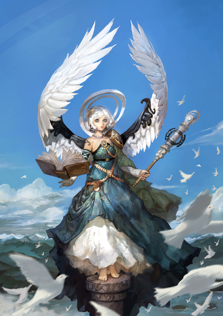 angel dress shaonav wings