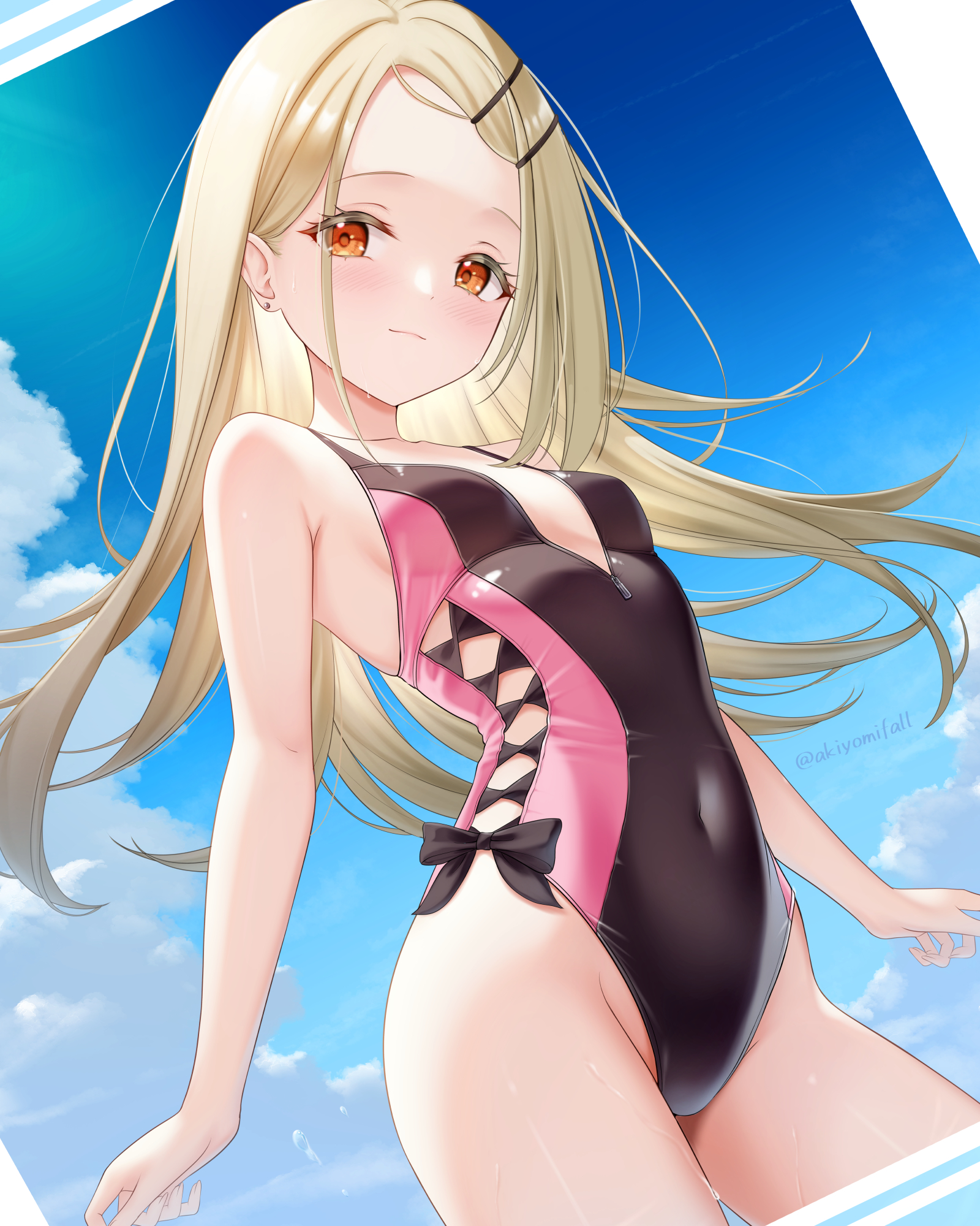 akiei gakuen_idolm@ster shinosawa_hiro swimsuits the_idolm@ster
