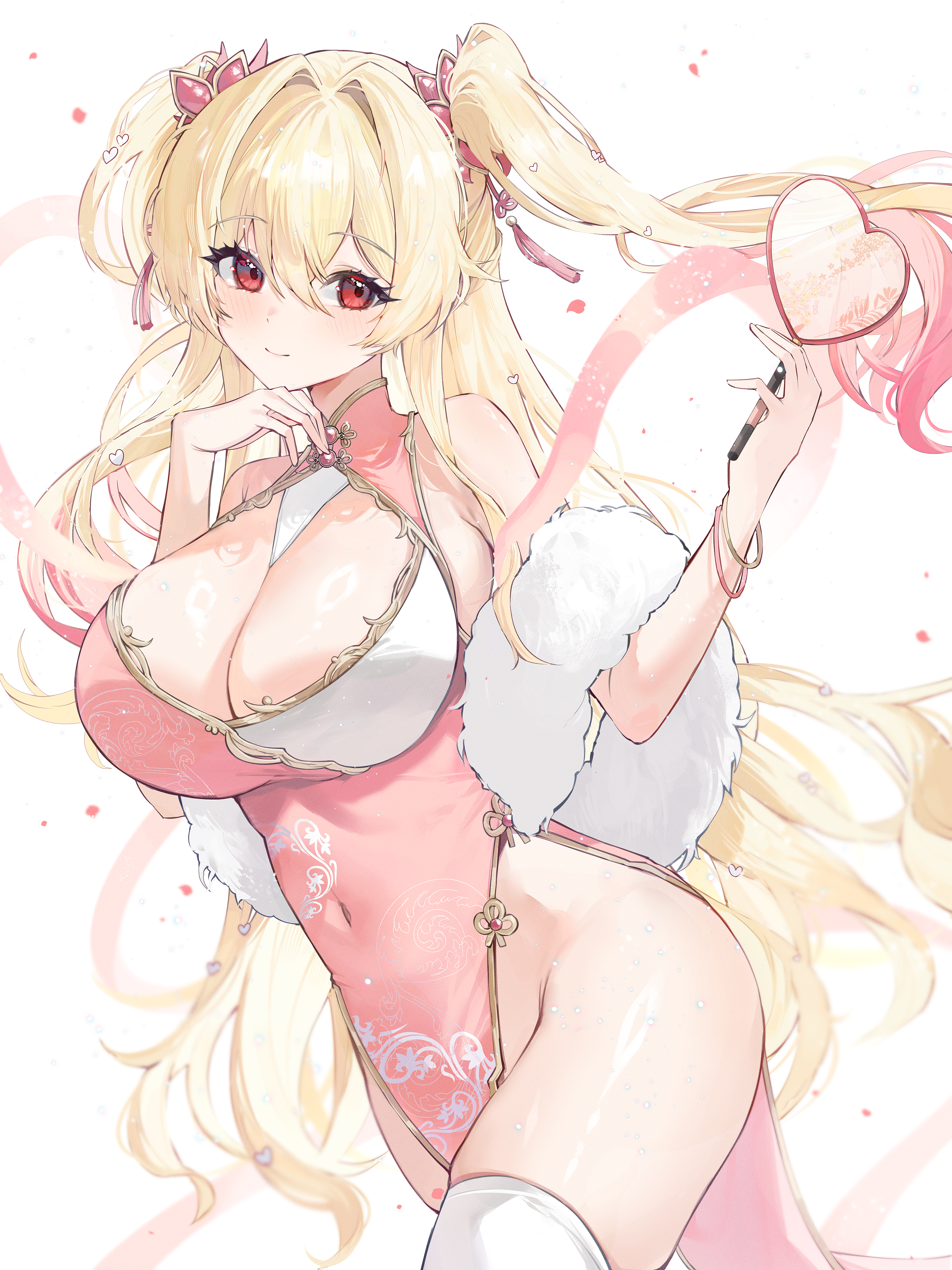 chinadress demonia_(hiyono) mindoll no_bra nopan thighhighs
