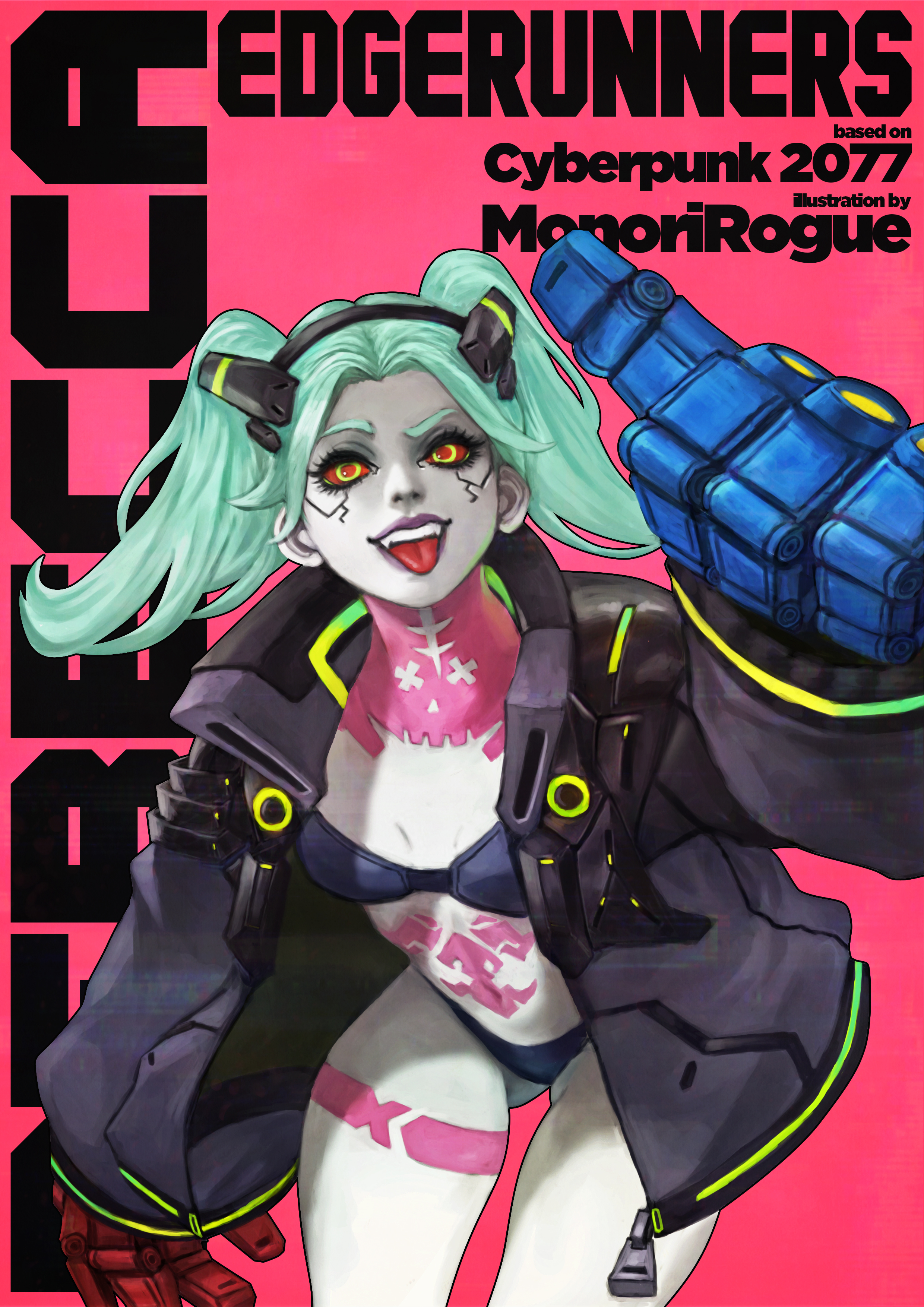 Studio Trigger Refused To Redesign character Rebecca In Cyberpunk