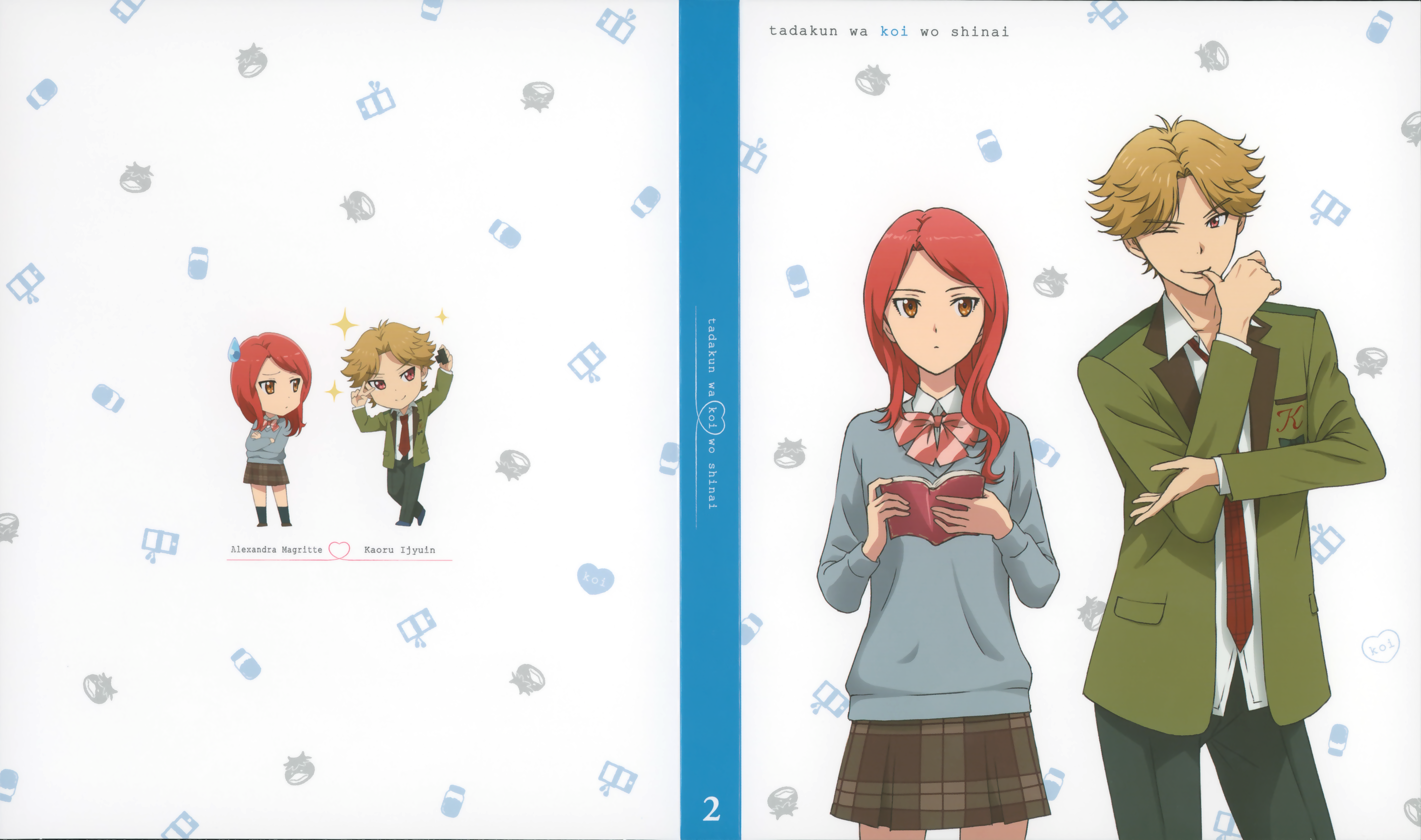 Tada Kun Wa Koi Wo Shinai Alexandra Magritte Ijuuin Kaoru Chibi Seifuku Sweater me Yande Re