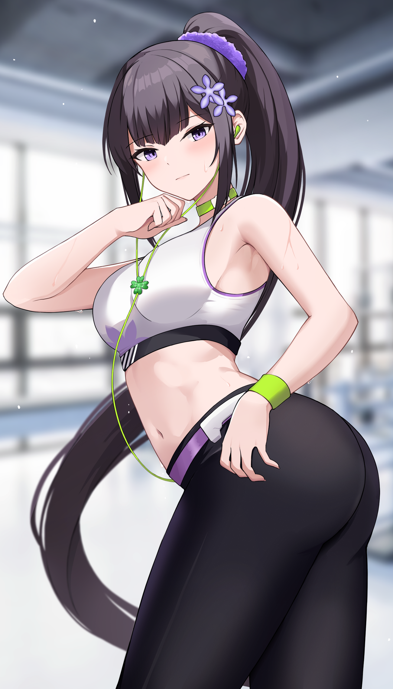 ass blue_archive gym_uniform otohana_sumire tio_(005)