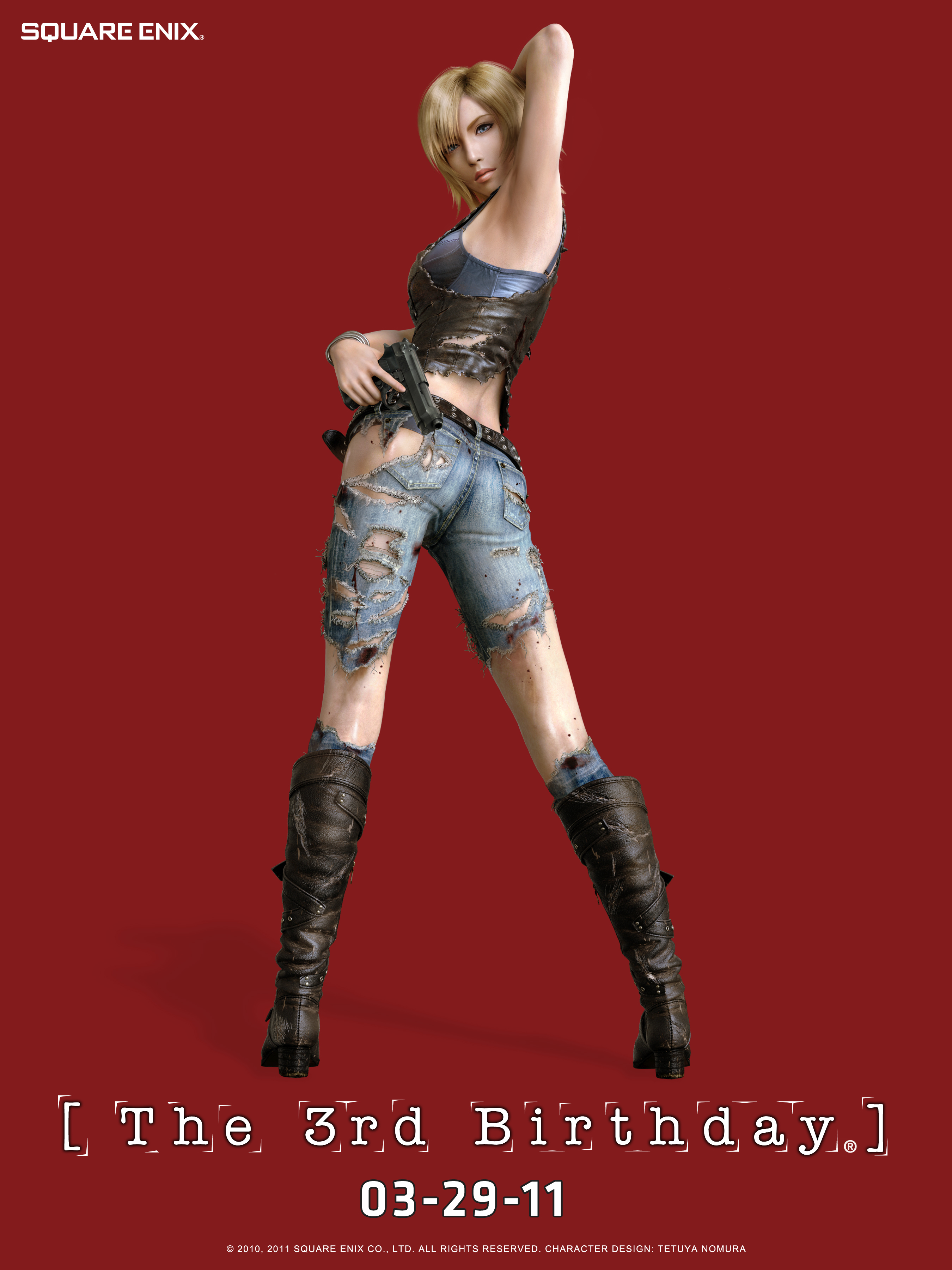 3 Rd Birthday, The 3rd Birthday, parasite Eve Series, Parasite Eve II, parasite  Eve, aya Brea, 3rd Birthday, Parasite, aya, tetsuya Nomura