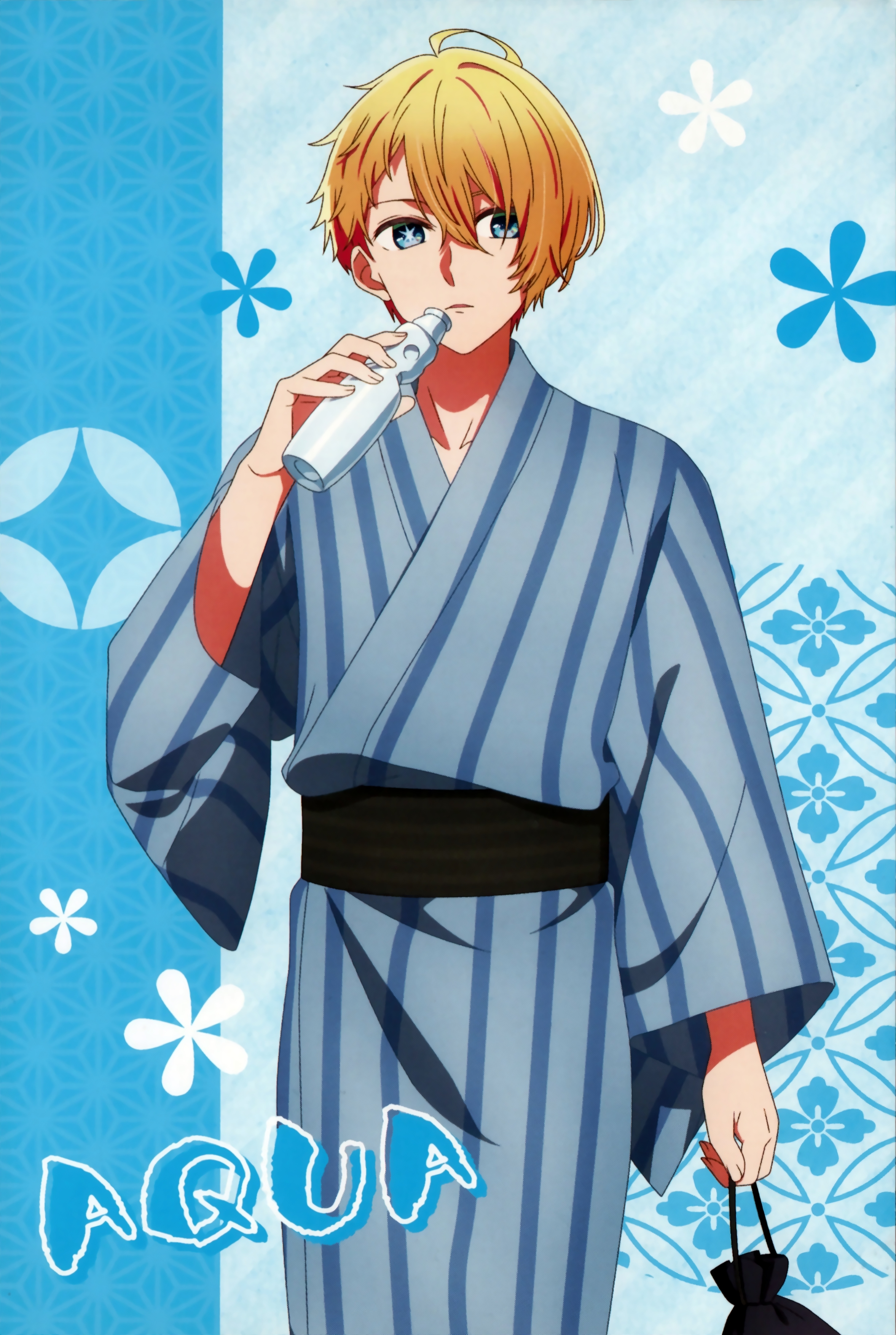 [oshi_no_ko] hoshino_aquamarine male tagme yukata