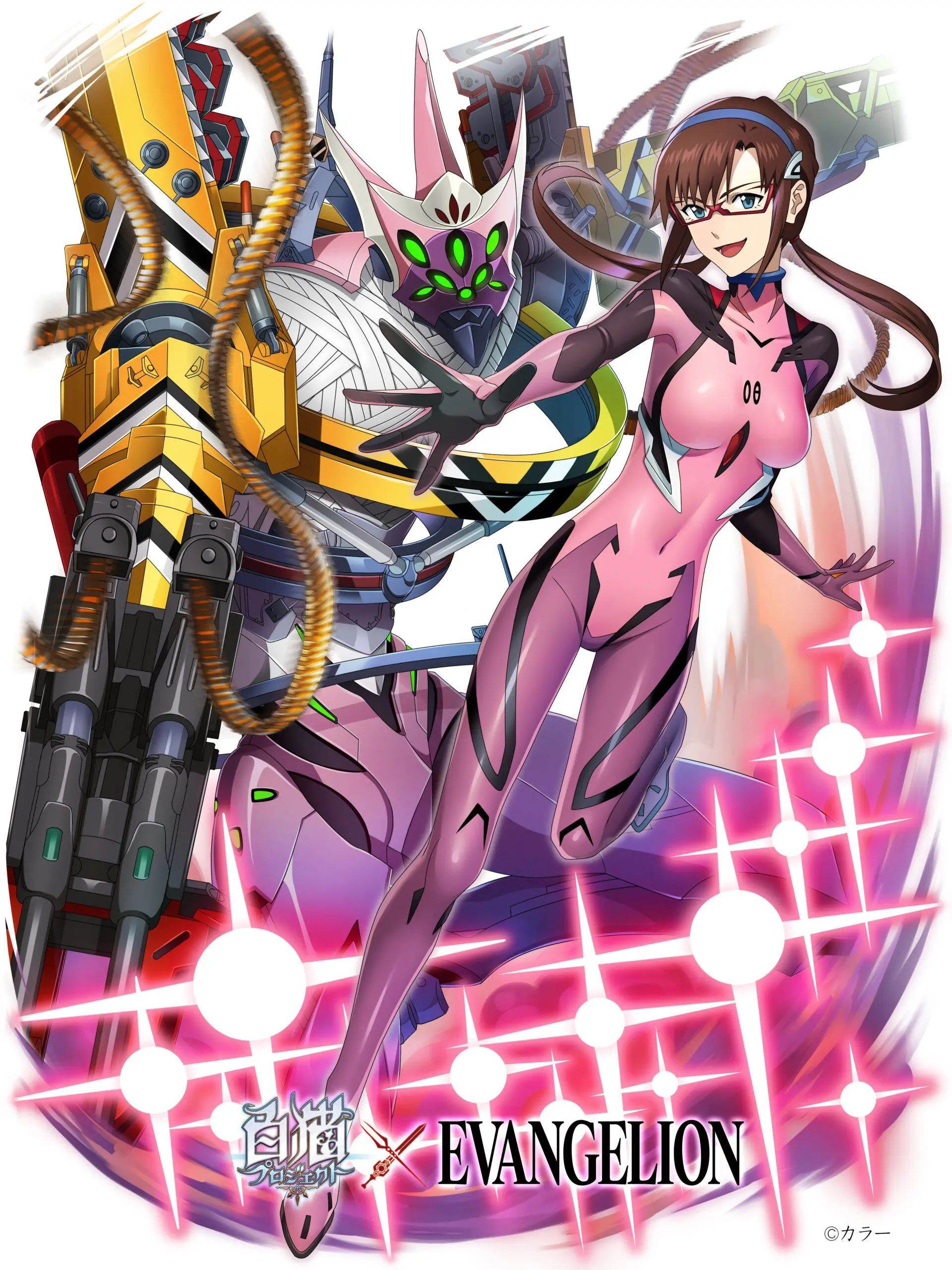 bodysuit makinami_mari_illustrious mecha megane neon_genesis_evangelion shironeko_project tagme