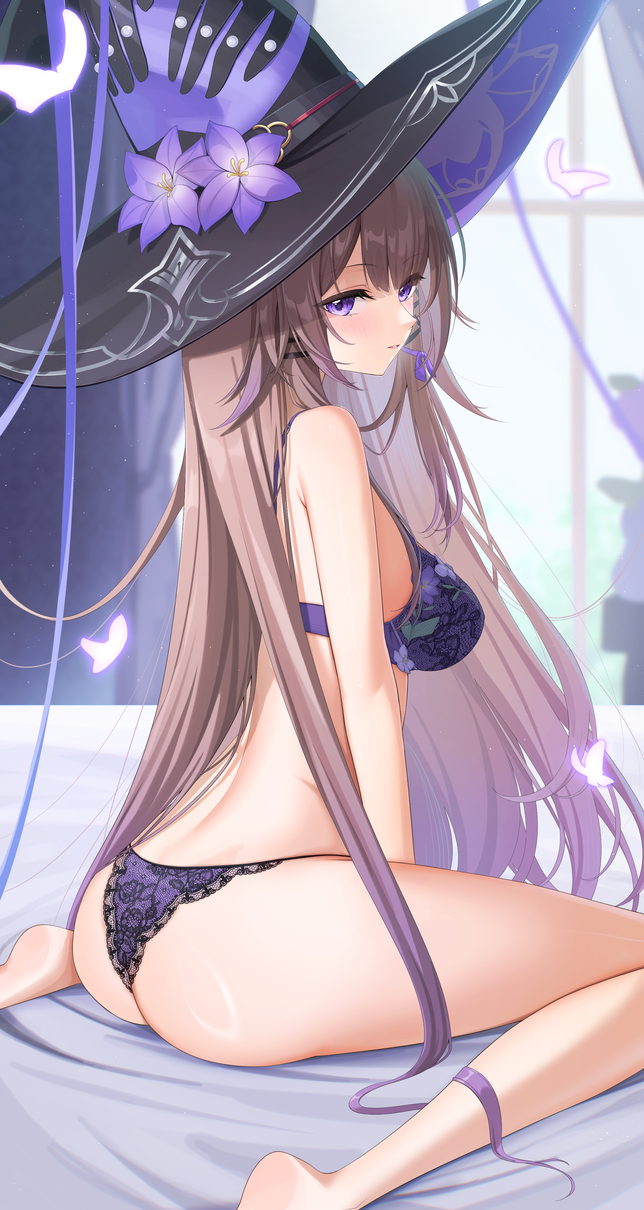 aamana0 ass bra herta honkai:_star_rail pantsu thong witch