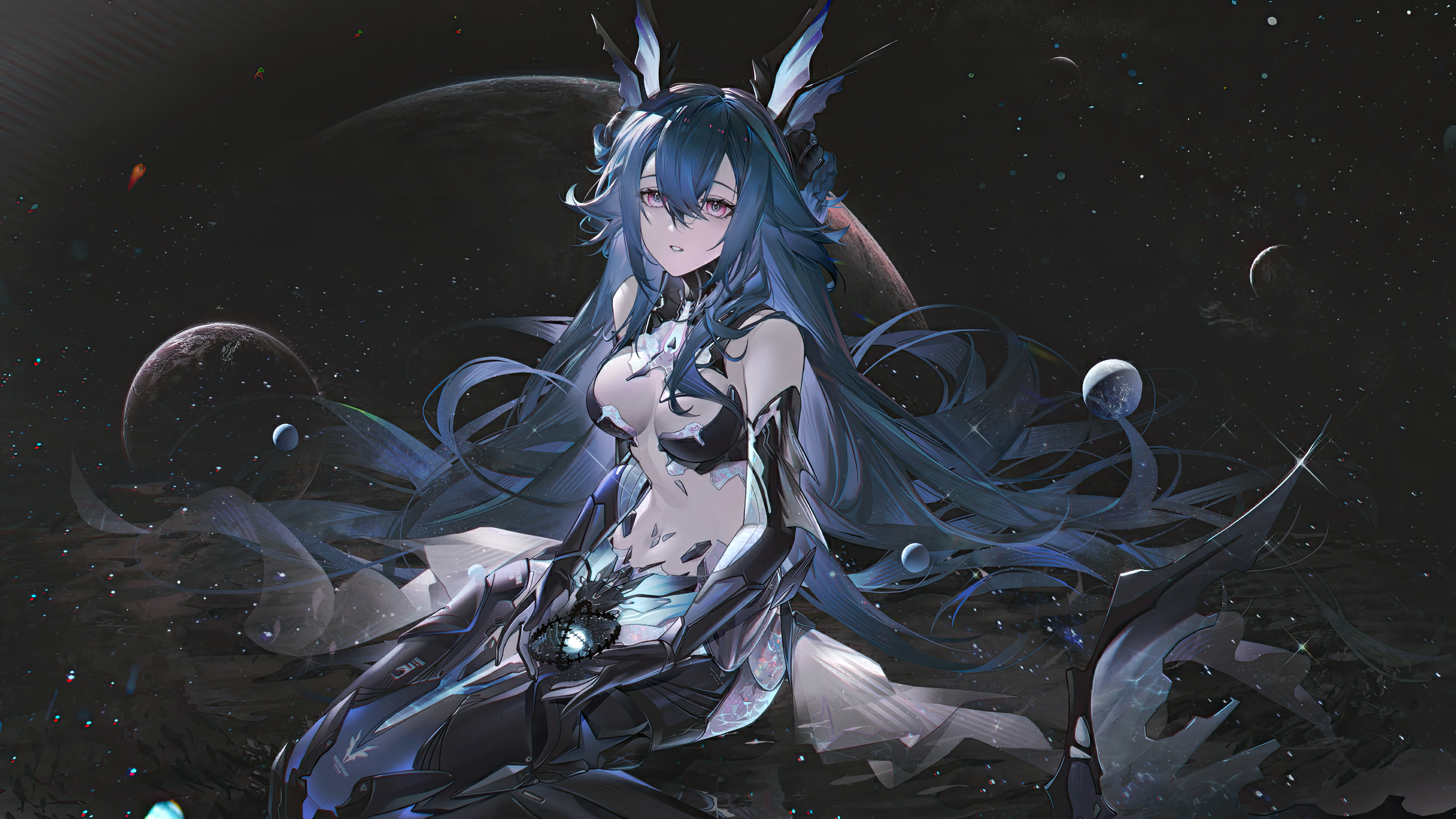 bikini_armor mermaid monster_girl punishing:_gray_raven tail wallpaper wet yanderenasa