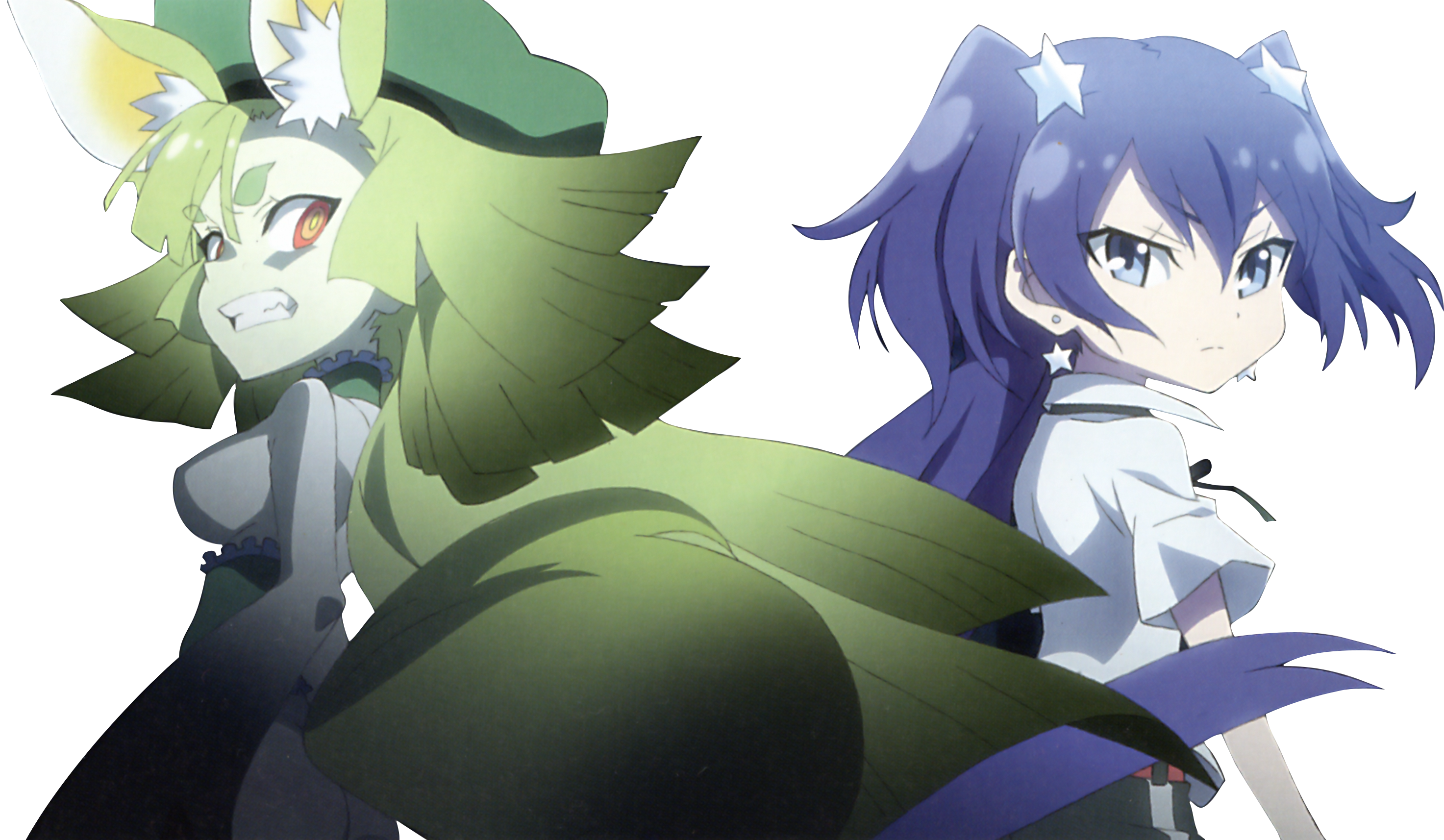 animal_ears detexted fukagawa_kazumi genei_wo_kakeru_taiyou hoshikawa_seira transparent_png tsukuyomi_luna