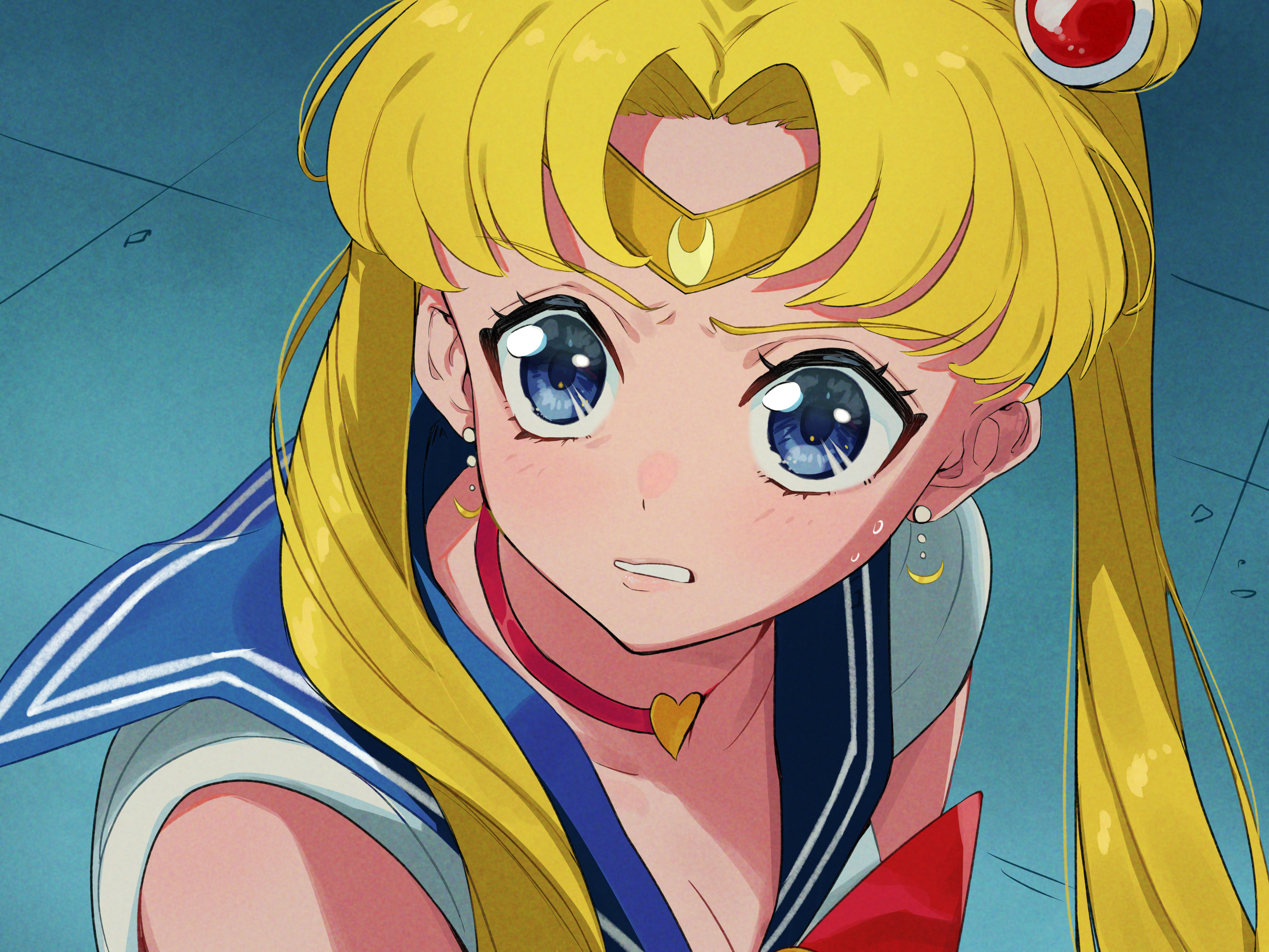 taiga (ryukyu-6102-8) sailor moon tsukino usagi cleavage | #637377 ...