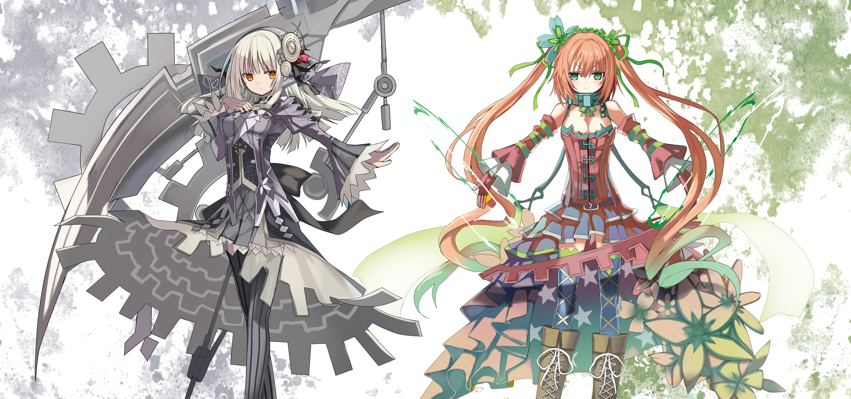 shino (eefy) clockwork planet ryuzu temp (clockwork planet