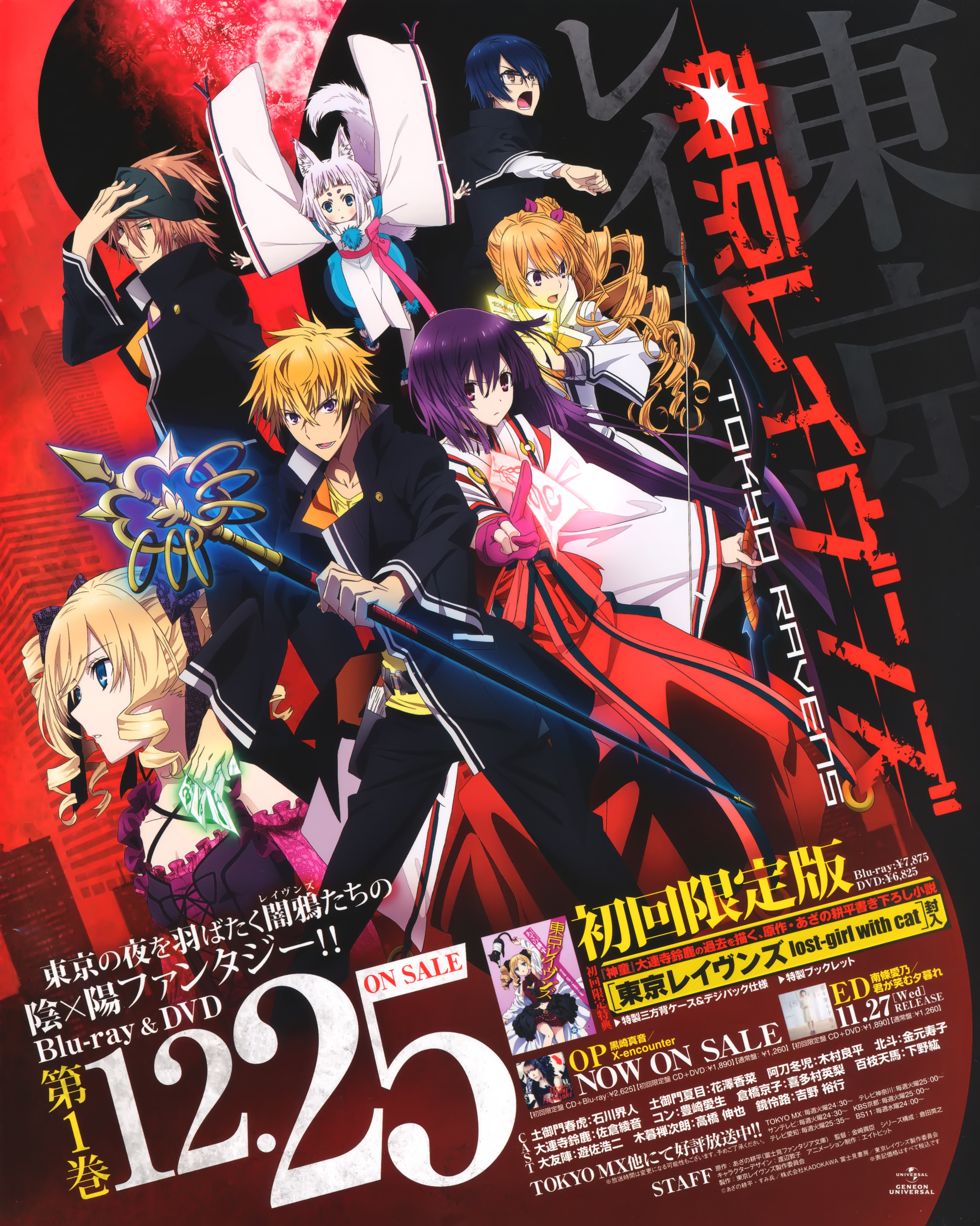 Tokyo Ravens: Anime Review – CuppOfTea