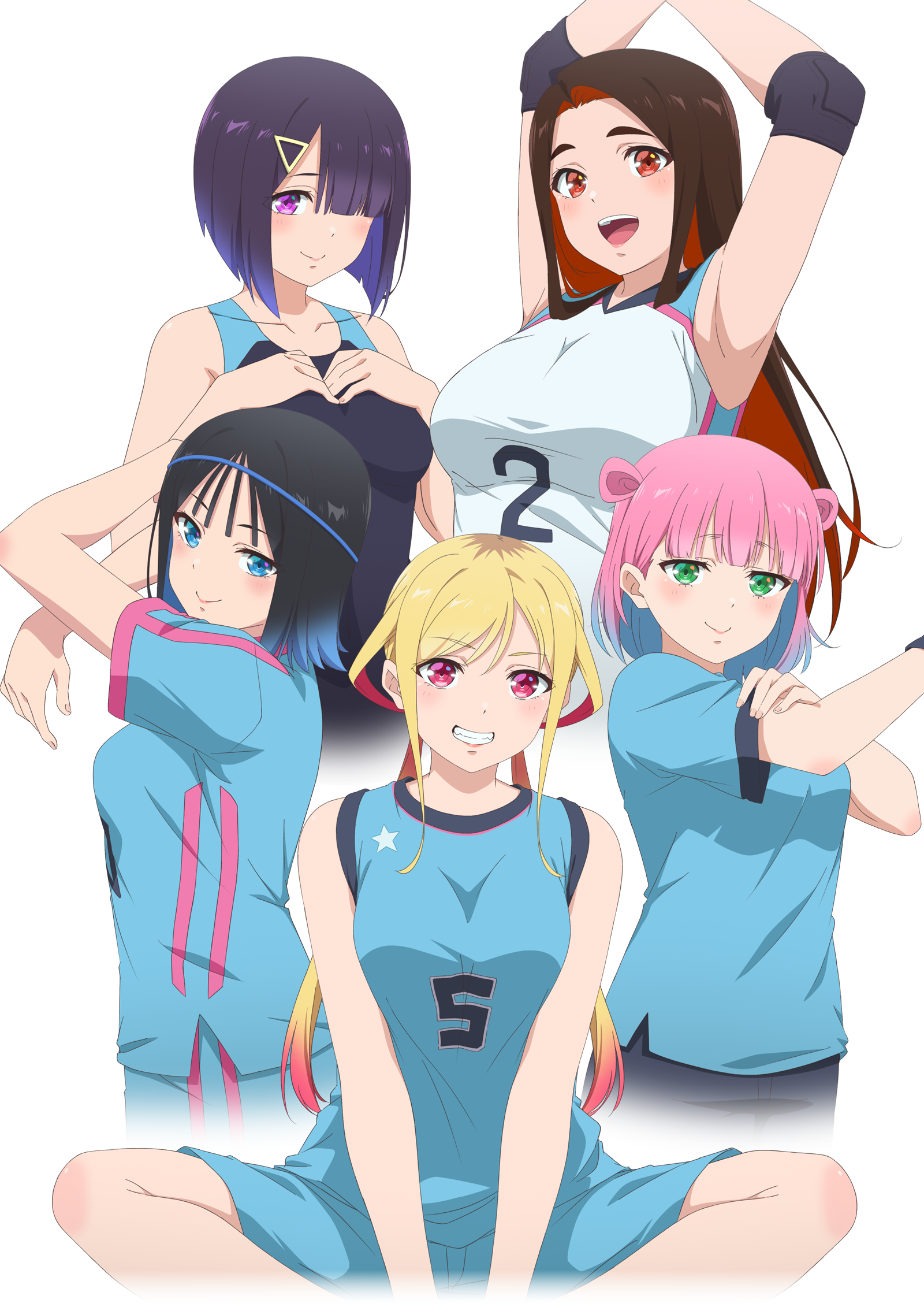 hongou_miyuki kitahara_aoba kusunoki_aroma sawaranaide_kotesashi-kun sayamagaoka_chiyo sumiyoshi_izumi tagme transparent_png uniform