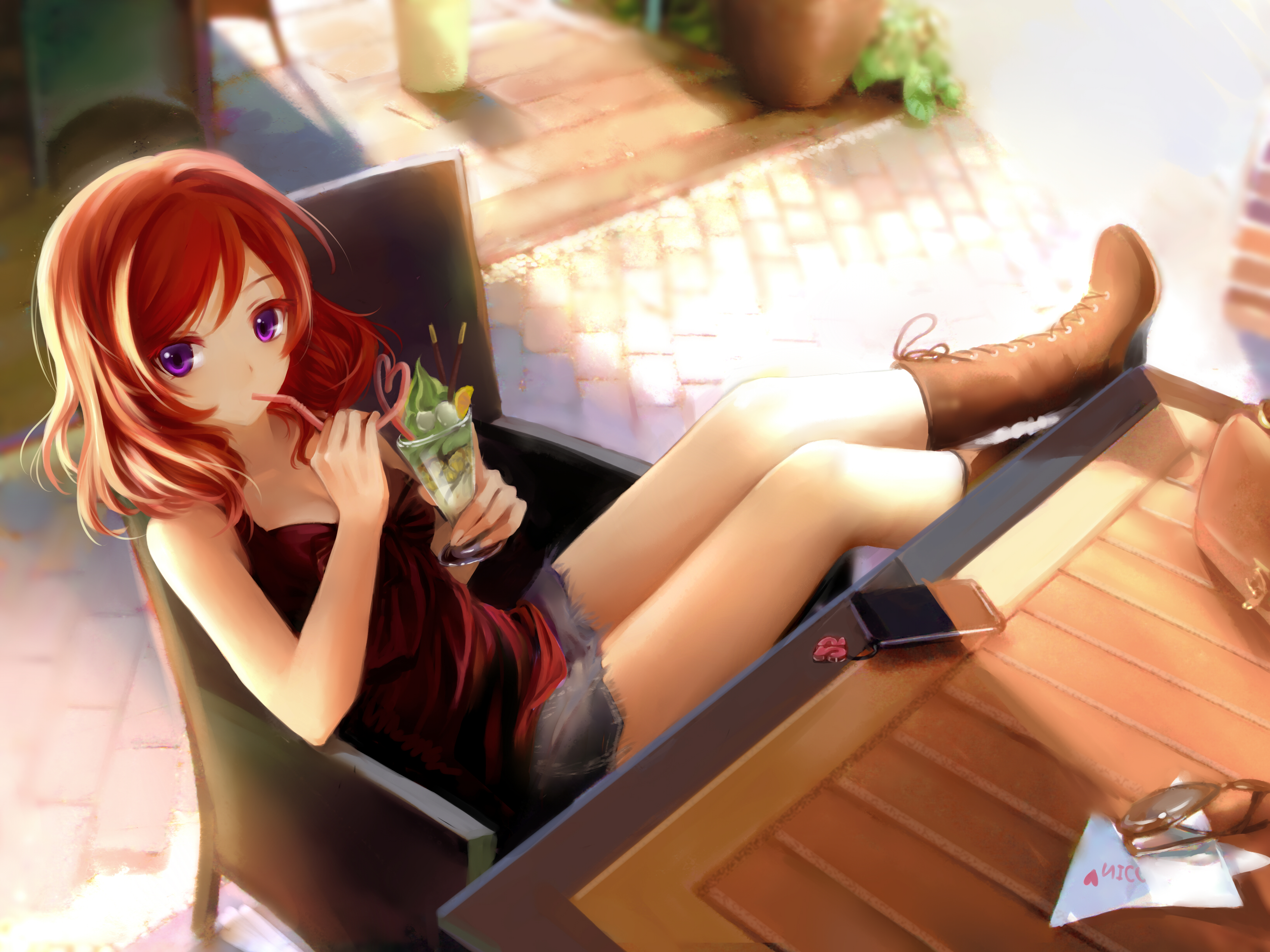 clouble love_live! love_live!_(series) nishikino_maki