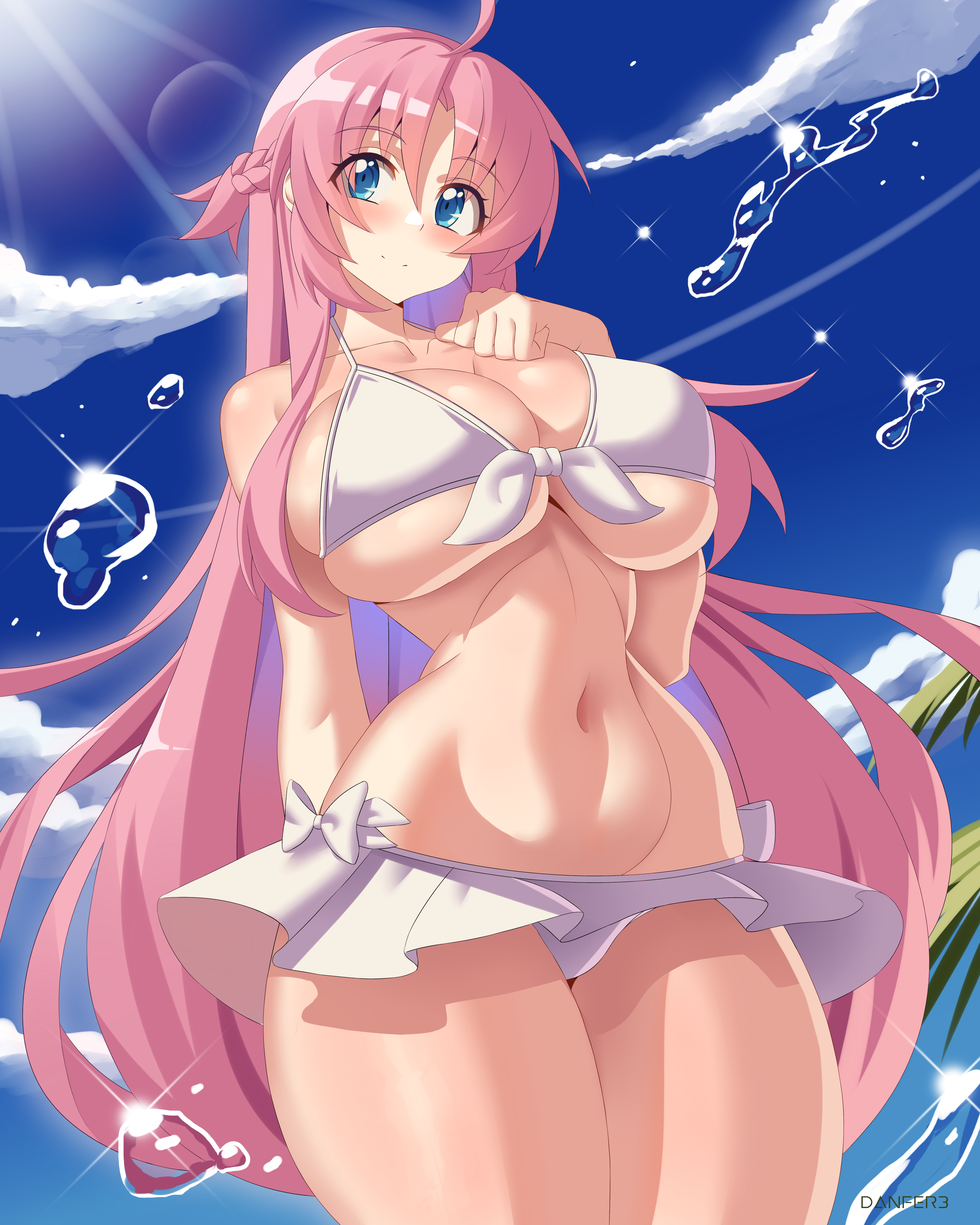 bikini danfer3 megami-ryou_no_ryoubo-kun saotome_atena swimsuits