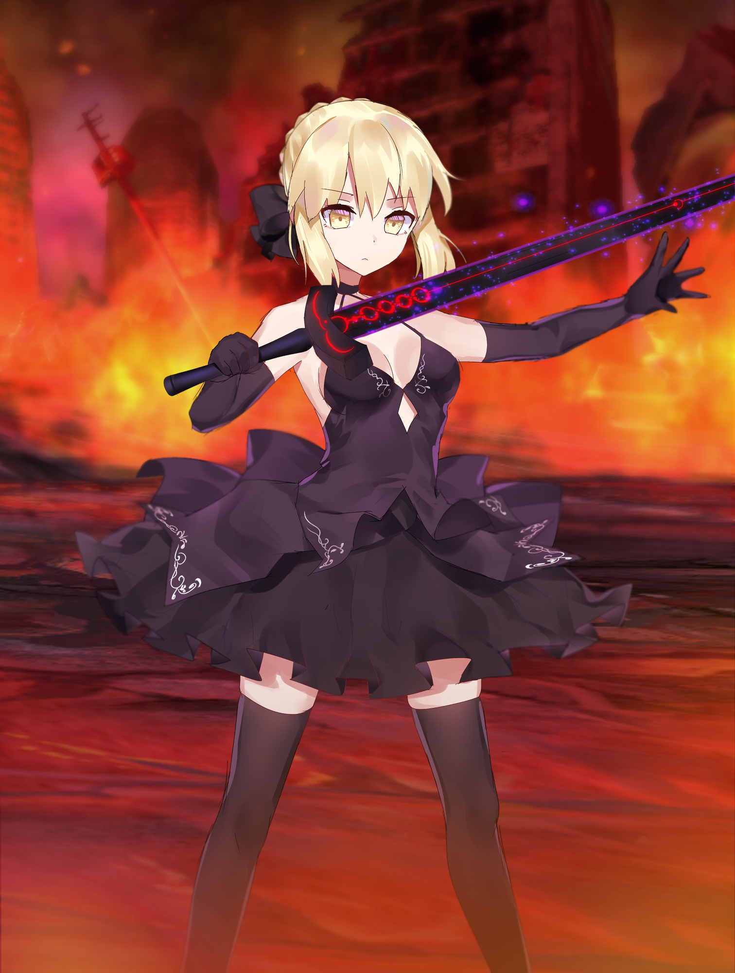 saber fate hollow ataraxia eclipse