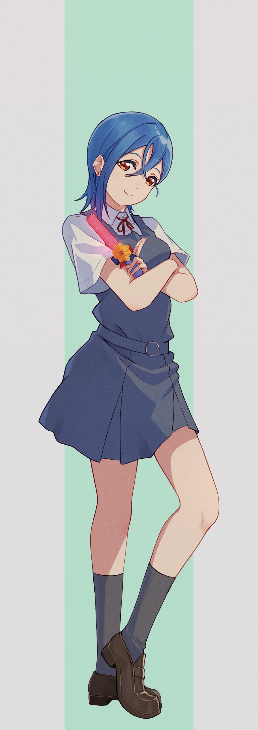love_live!_(series) love_live!_superstar!! macken seifuku wakana_shiki