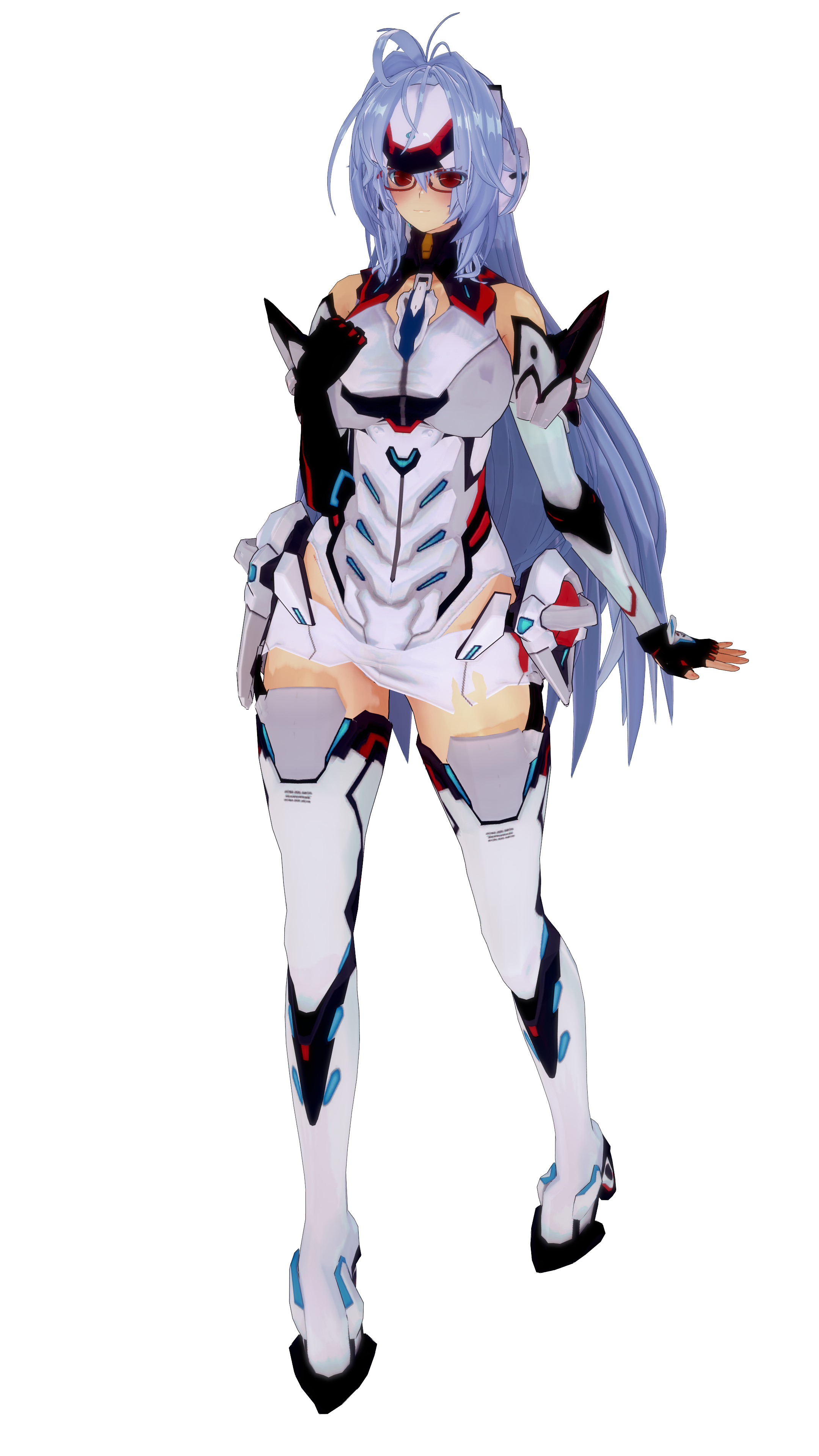 bodysuit kos-mos megane tagme thighhighs xenoblade_(series) xenoblade_2