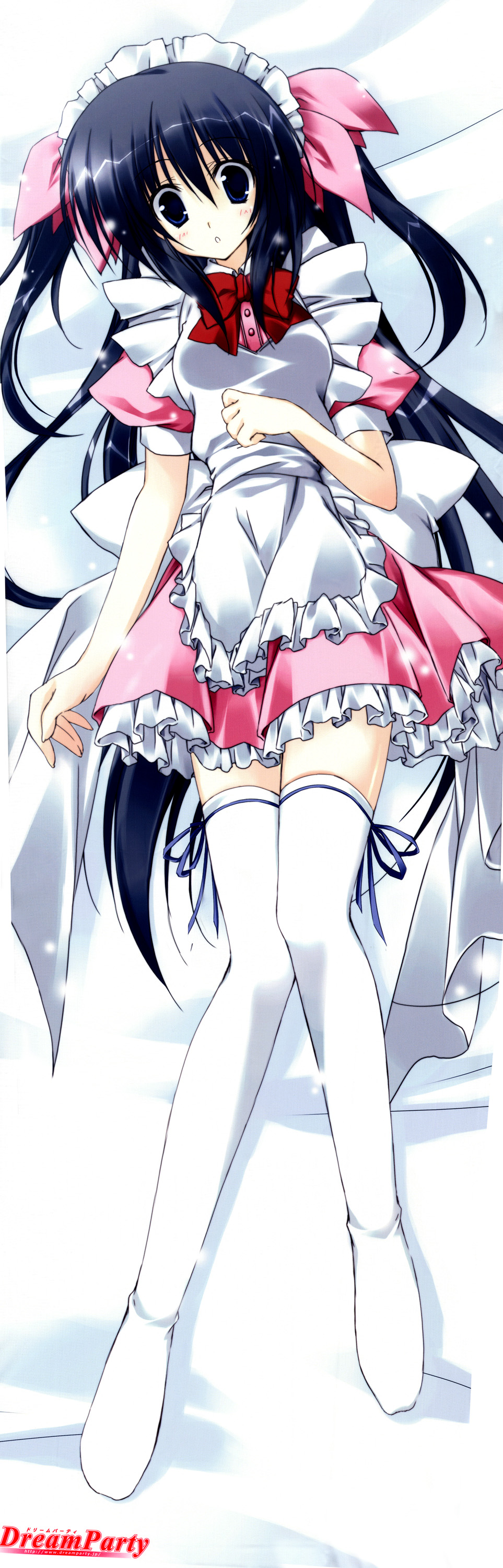 dakimakura dreamparty korie_riko maid thighhighs