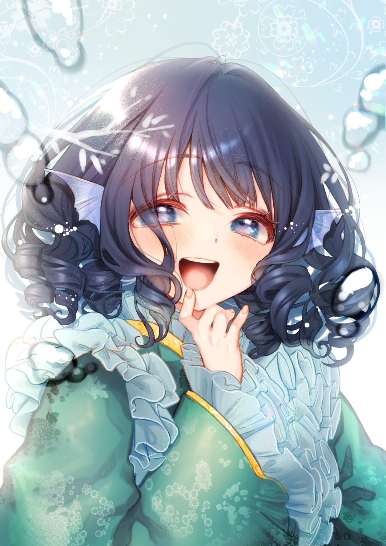 japanese_clothes mokokiyo_(asaddr) touhou wakasagihime