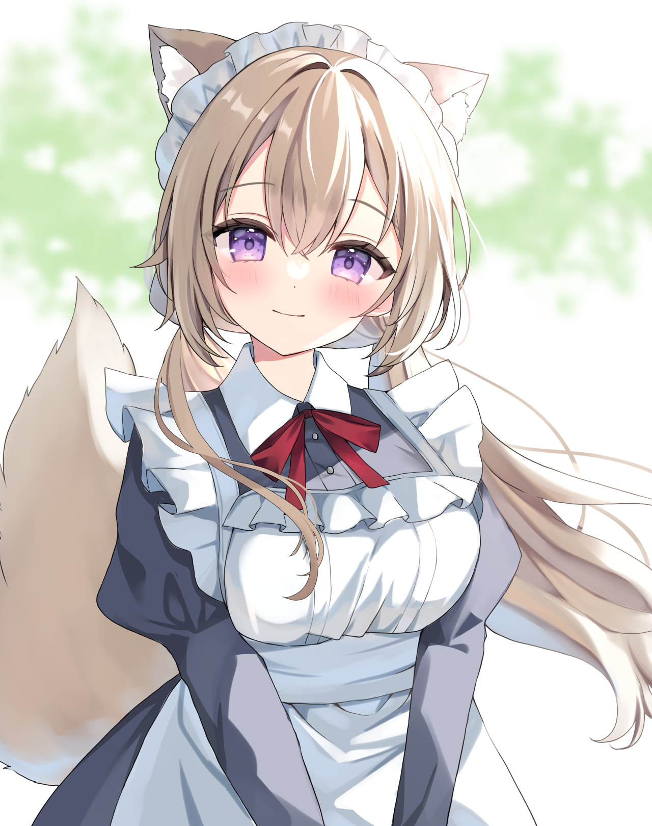 animal_ears hamico maid tail