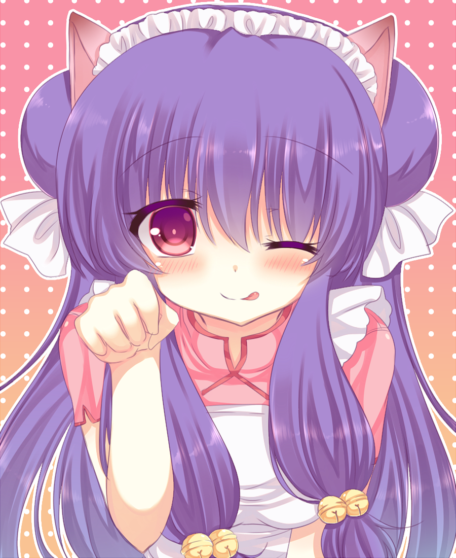 animal_ears maid nekomimi ranma_½ shampoo suzunone_rena
