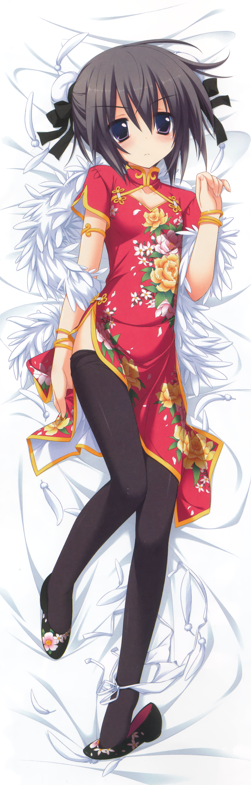 chinadress dakimakura itou_mikoto koiiro_soramoyou lucie panty_pull pantyhose