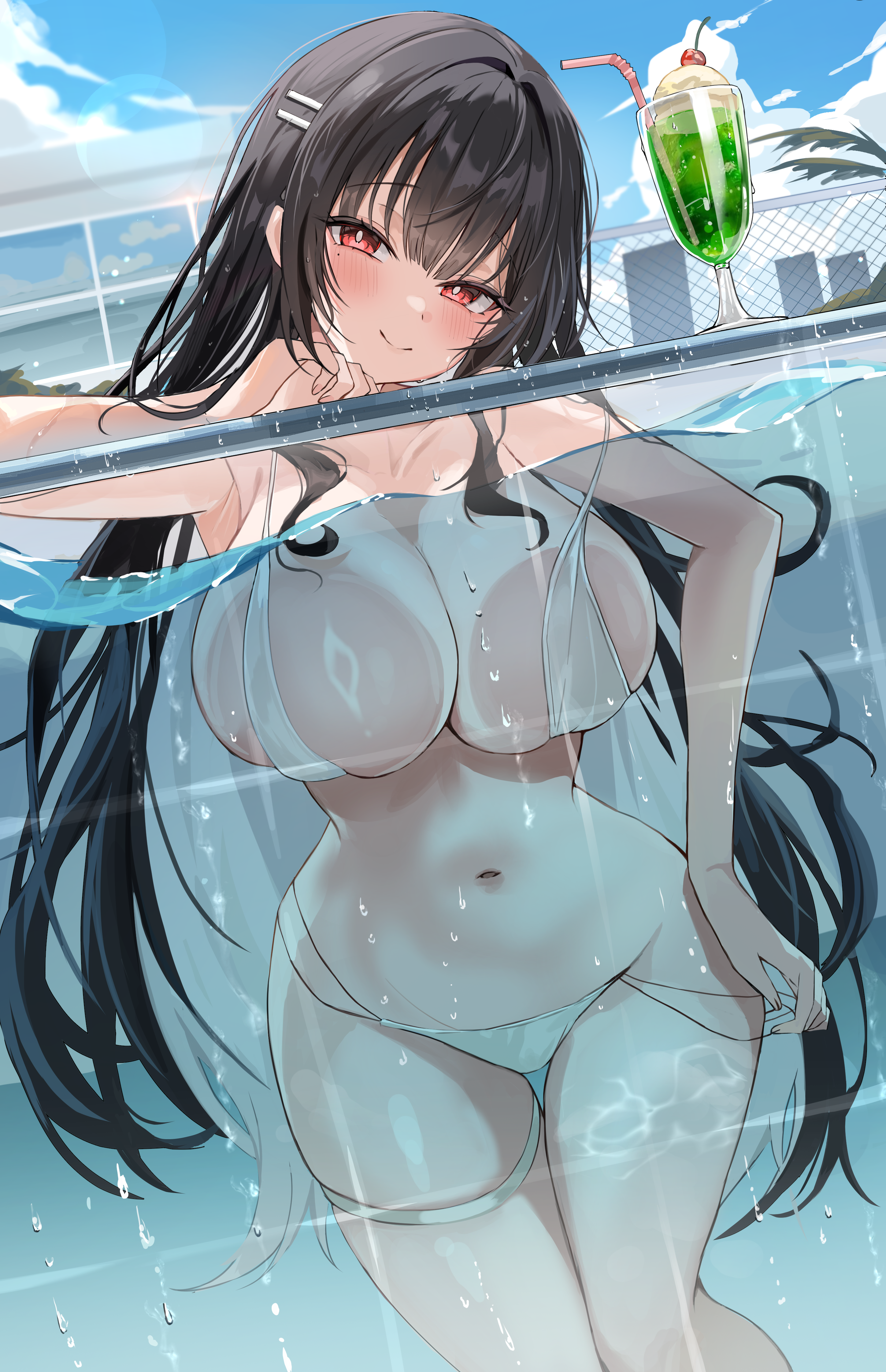 bikini garter hailiu swimsuits wet