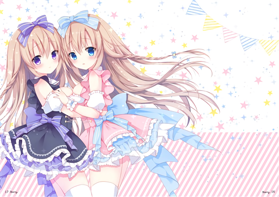 dress symmetrical docking thighhighs | #400011 | yande.re