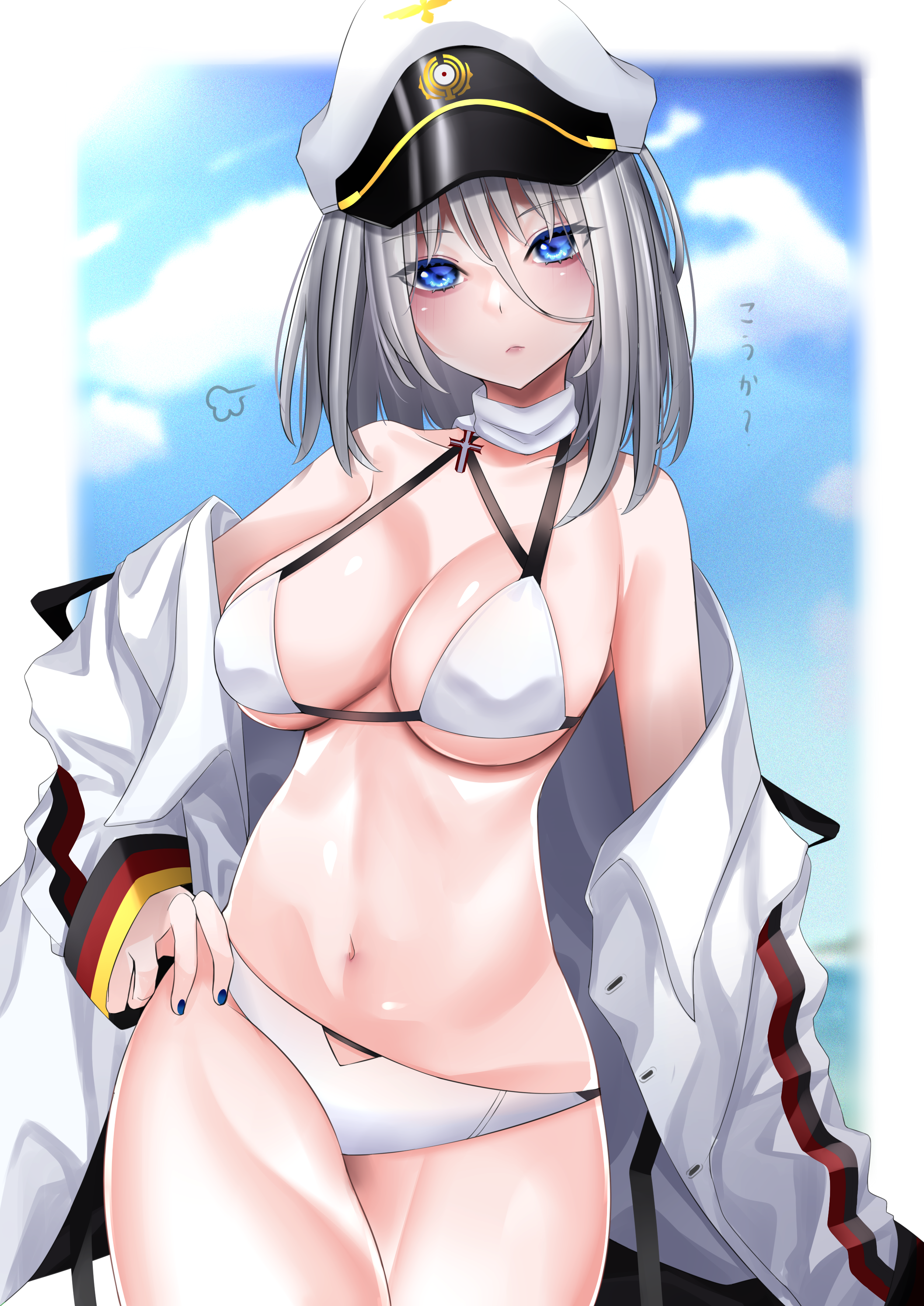 Azur Lane Tirpitz Azur Lane Bikini Swimsuits Tagme