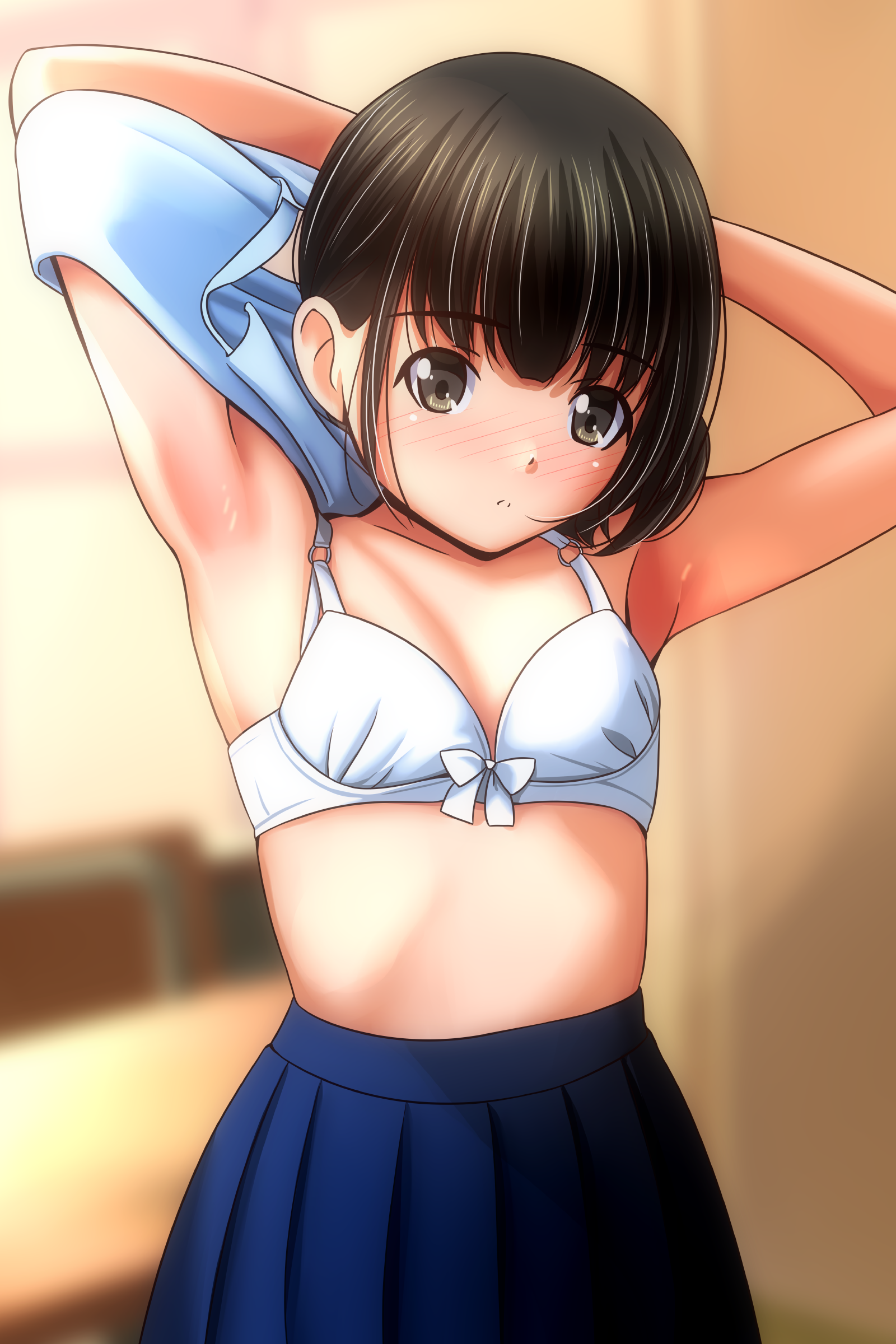 bra loli matsunaga_kouyou seifuku undressing