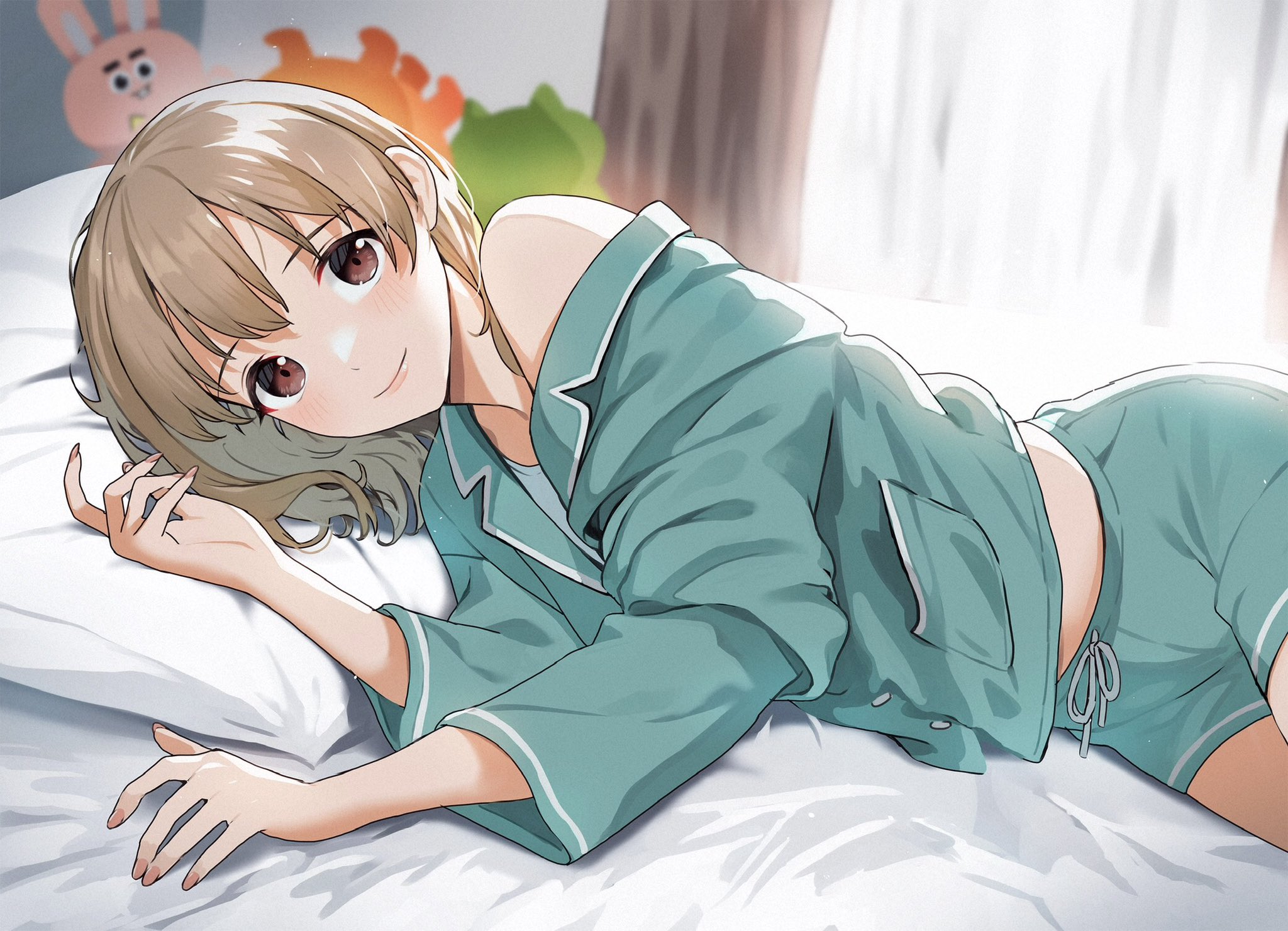 doushimasho ito_minase koibito_ijou_no_koto_wo_kanojo_janai_kimi_to pajama