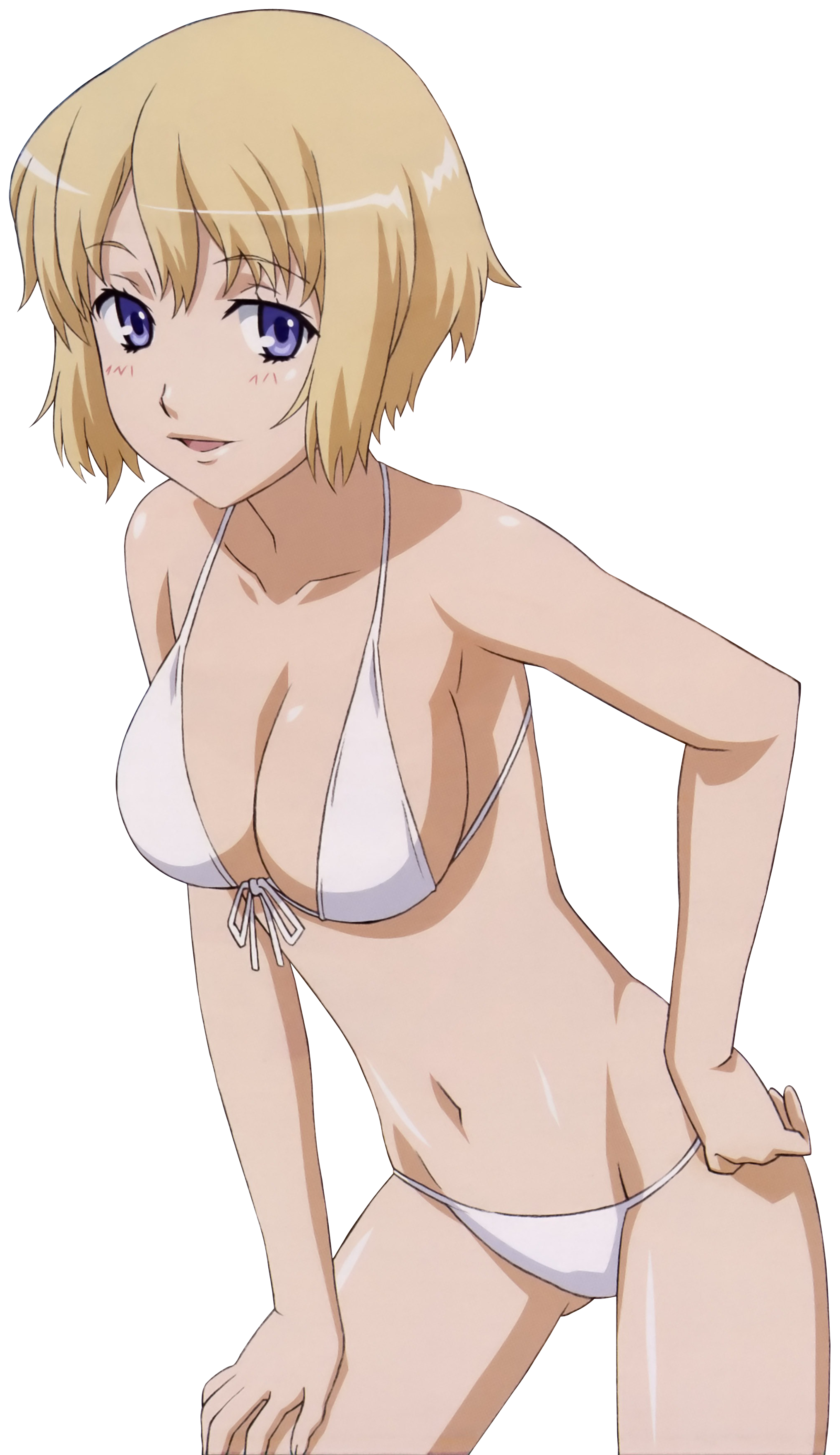 bikini cleavage orsola_aquinas shinohara_kenji swimsuits toaru_majutsu_no_index transparent_png