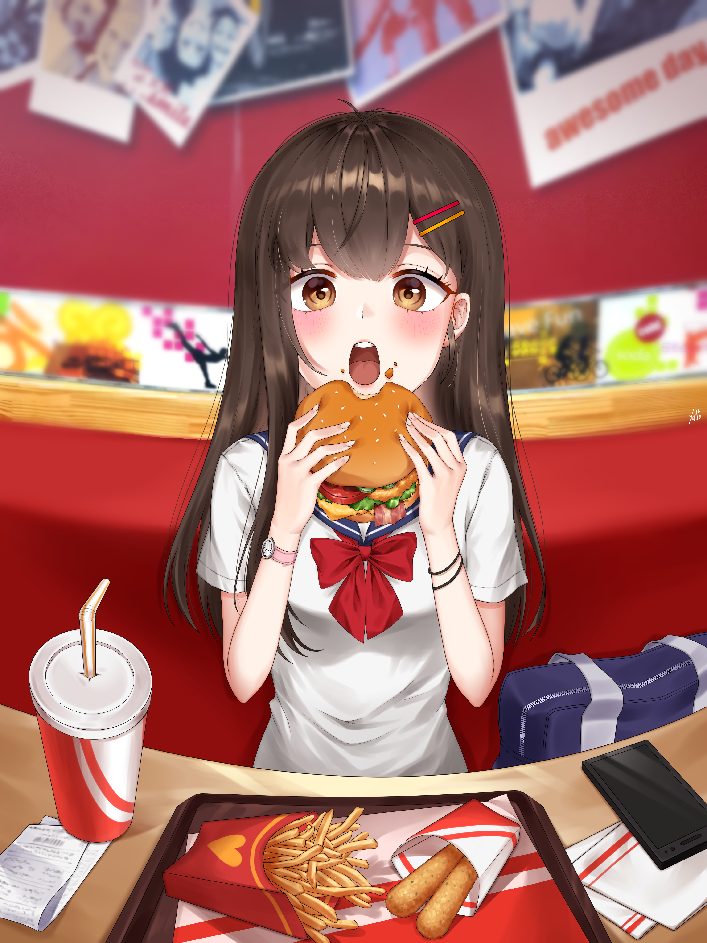 Cumming On Food
