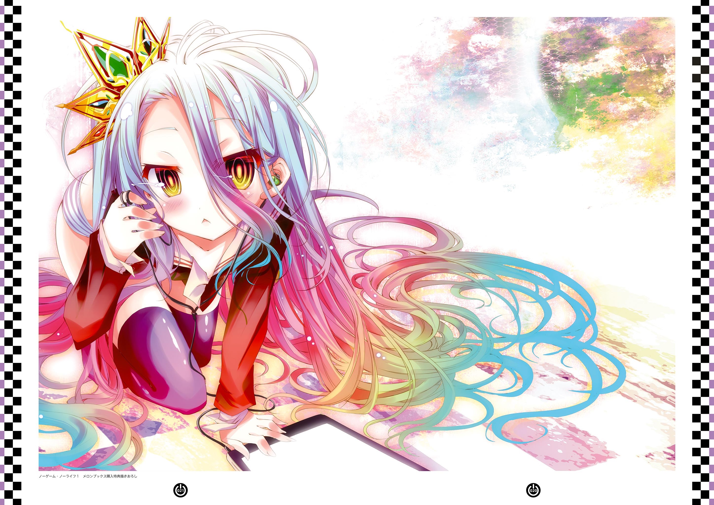 No Game No Life Pantsu Thighhighs Yande Re