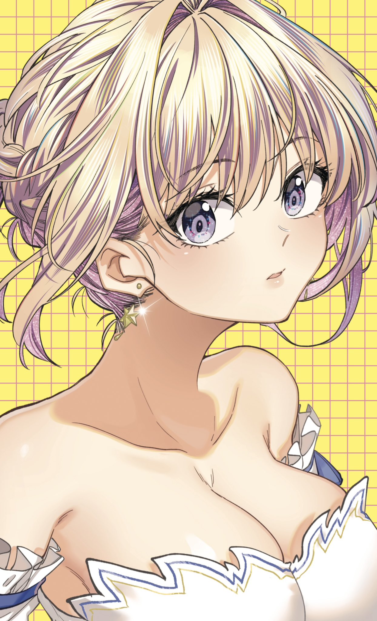 bukiyou_na_senpai. kannawa_azusa kudou_makoto no_bra