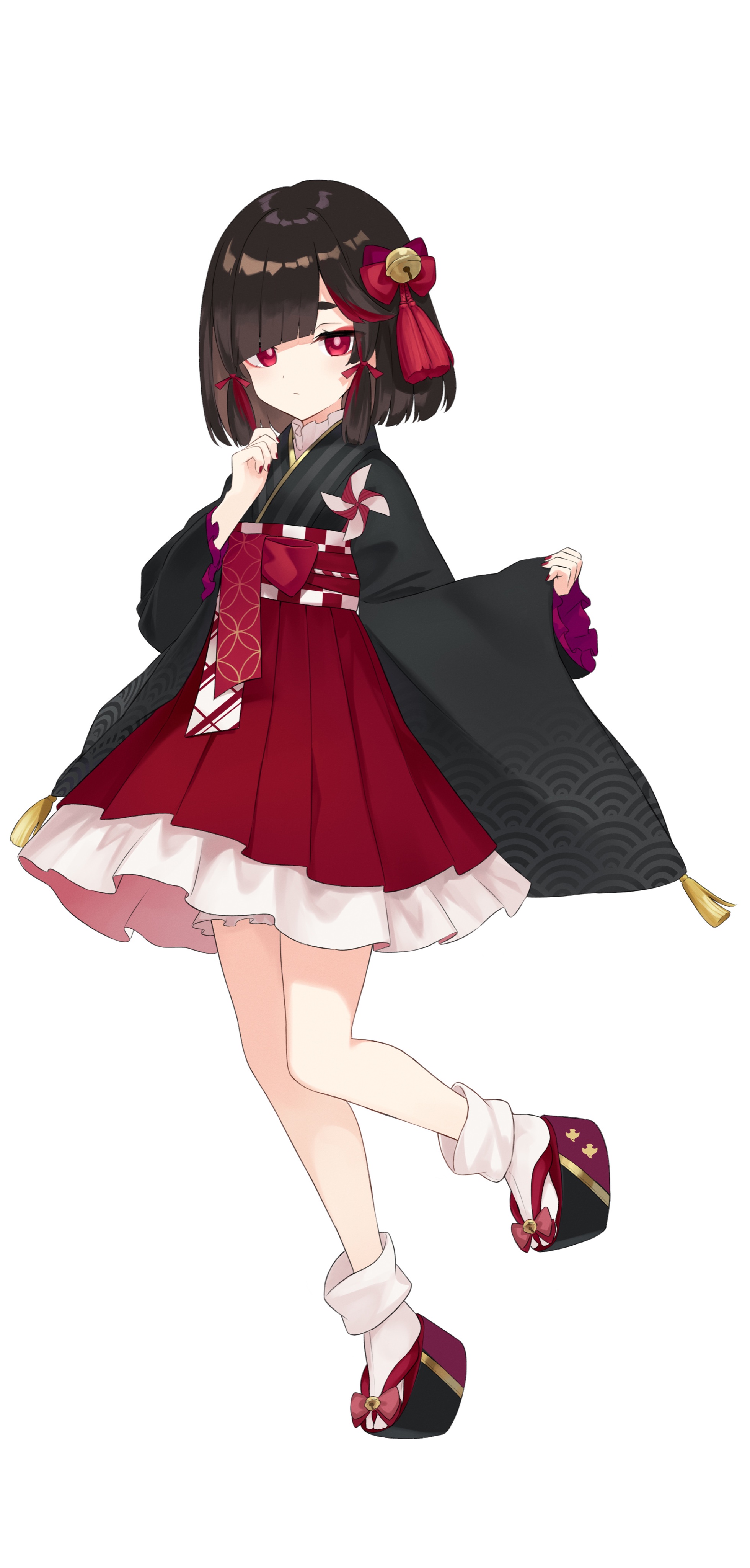 azuuru chloe_(majotabi) inori_no_kuni_no_riviere japanese_clothes majo_no_tabitabi