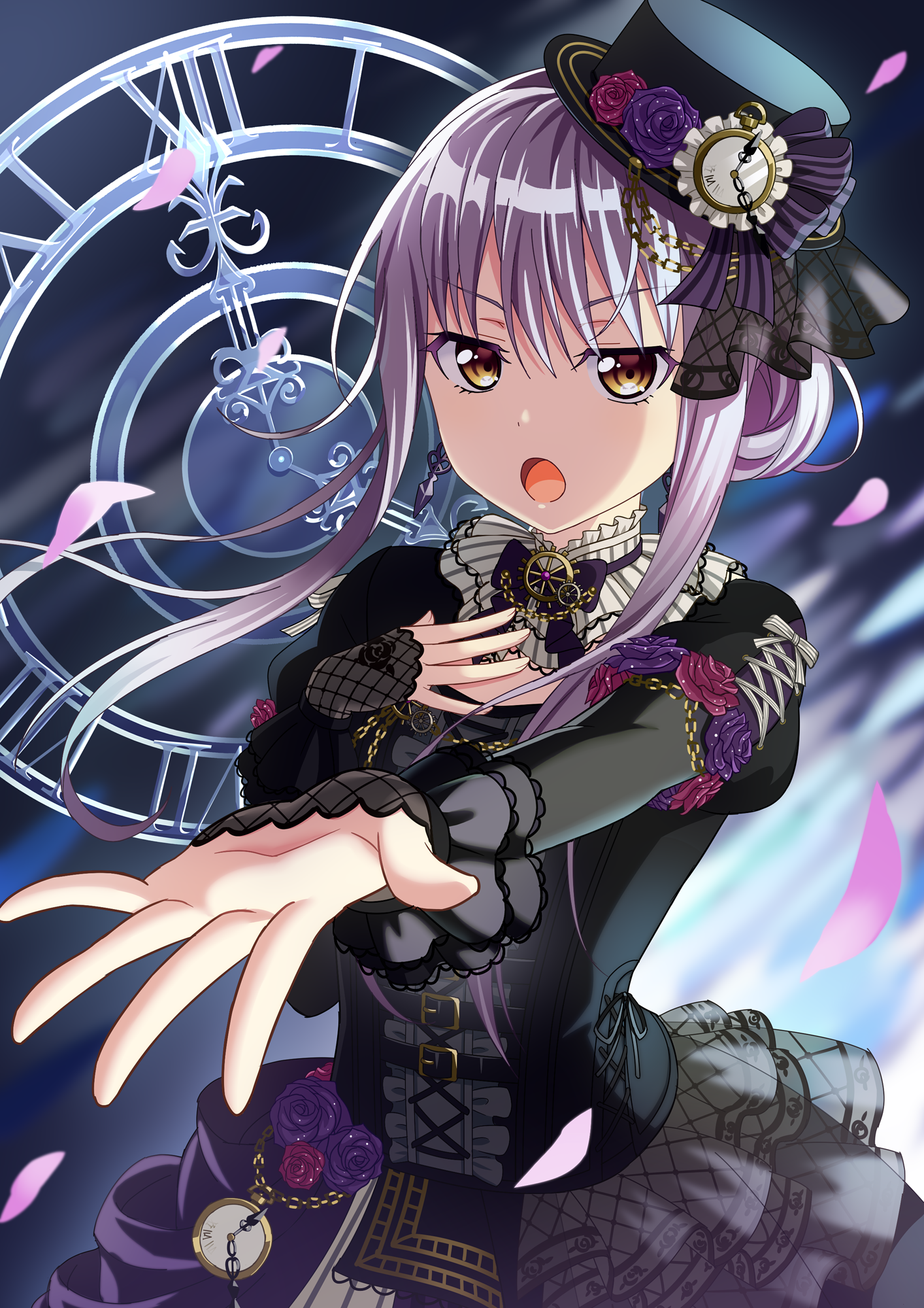 bang_dream! bang_dream!_episode_of_roselia cap gothic_lolita lolita_fashion minato_yukina yuusa