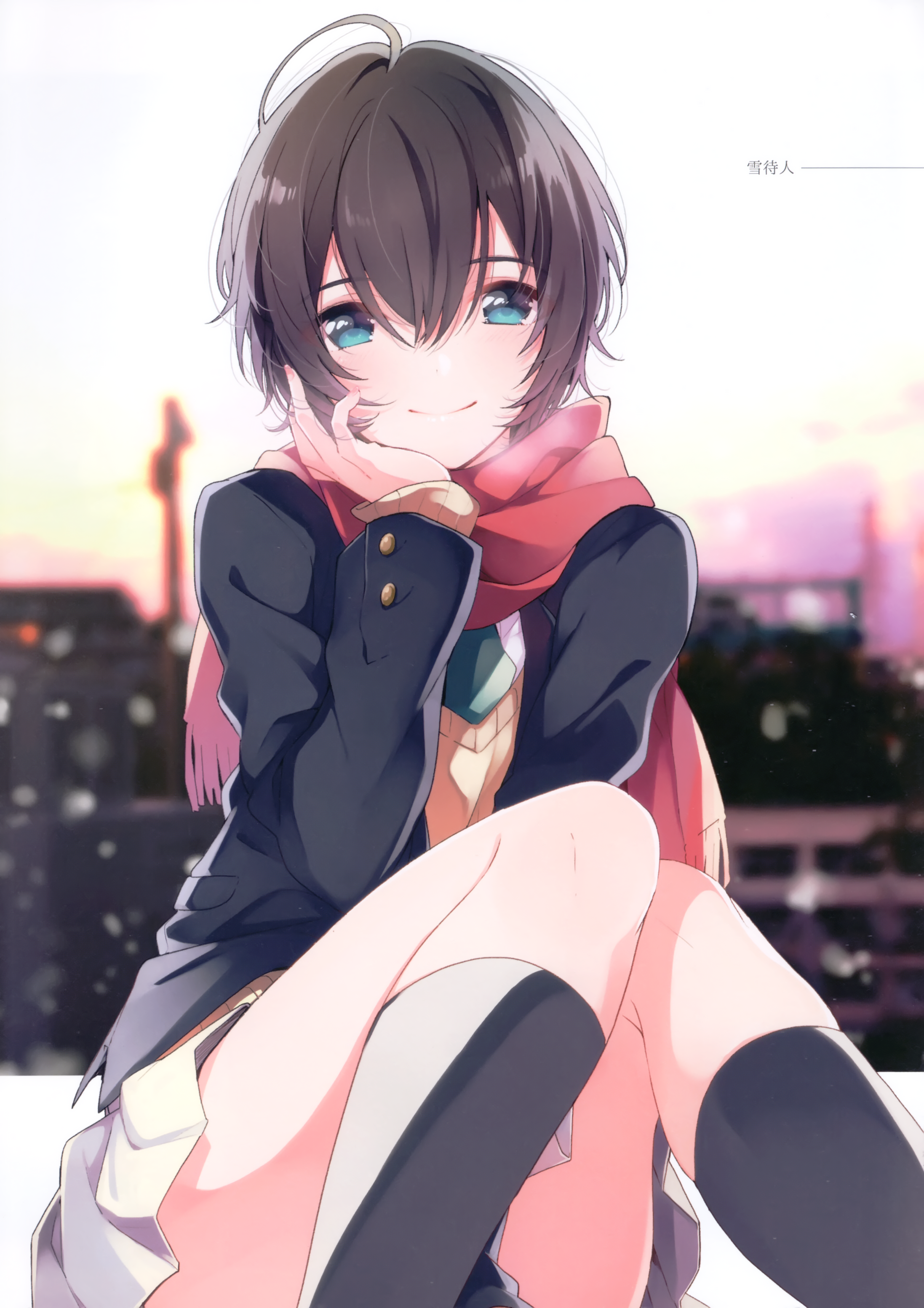 amaon seifuku skirt_lift sweater u35