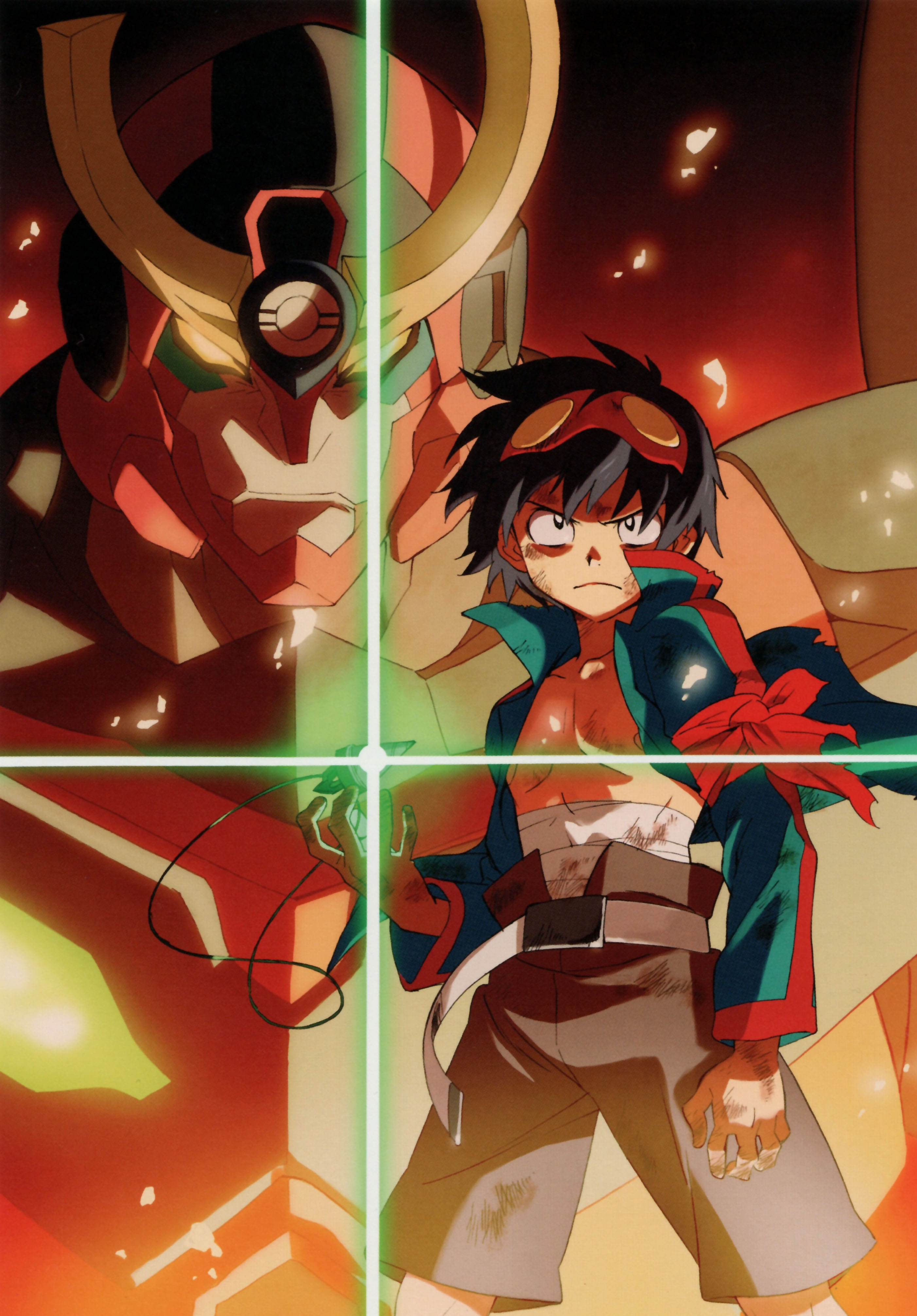 Manglobe, Gainax, Tengen Toppa Gurren-Lagann, Simon